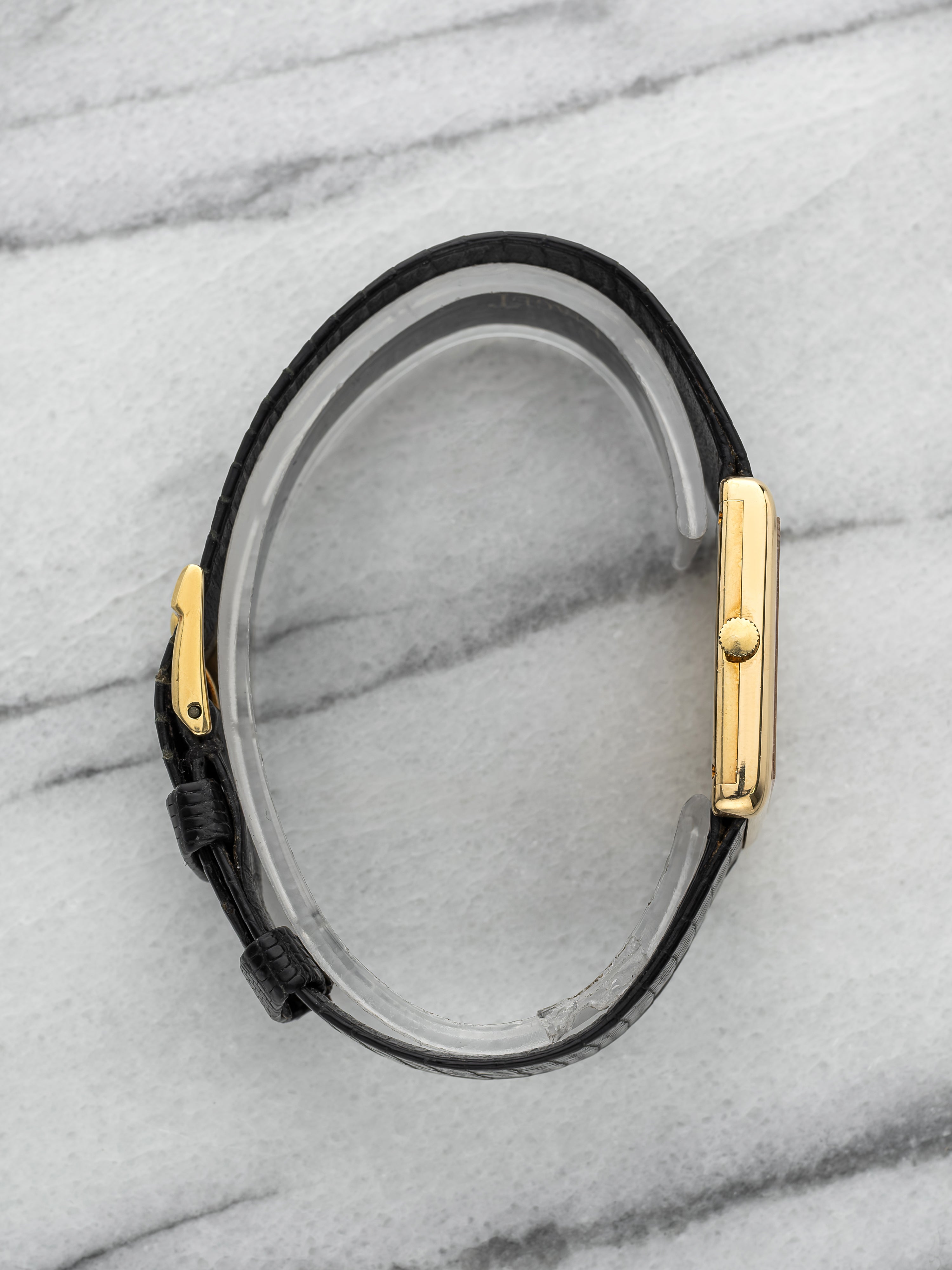 1976 Piaget Protocole 9150 - 18K Yellow Gold Onyx and Diamond Dial