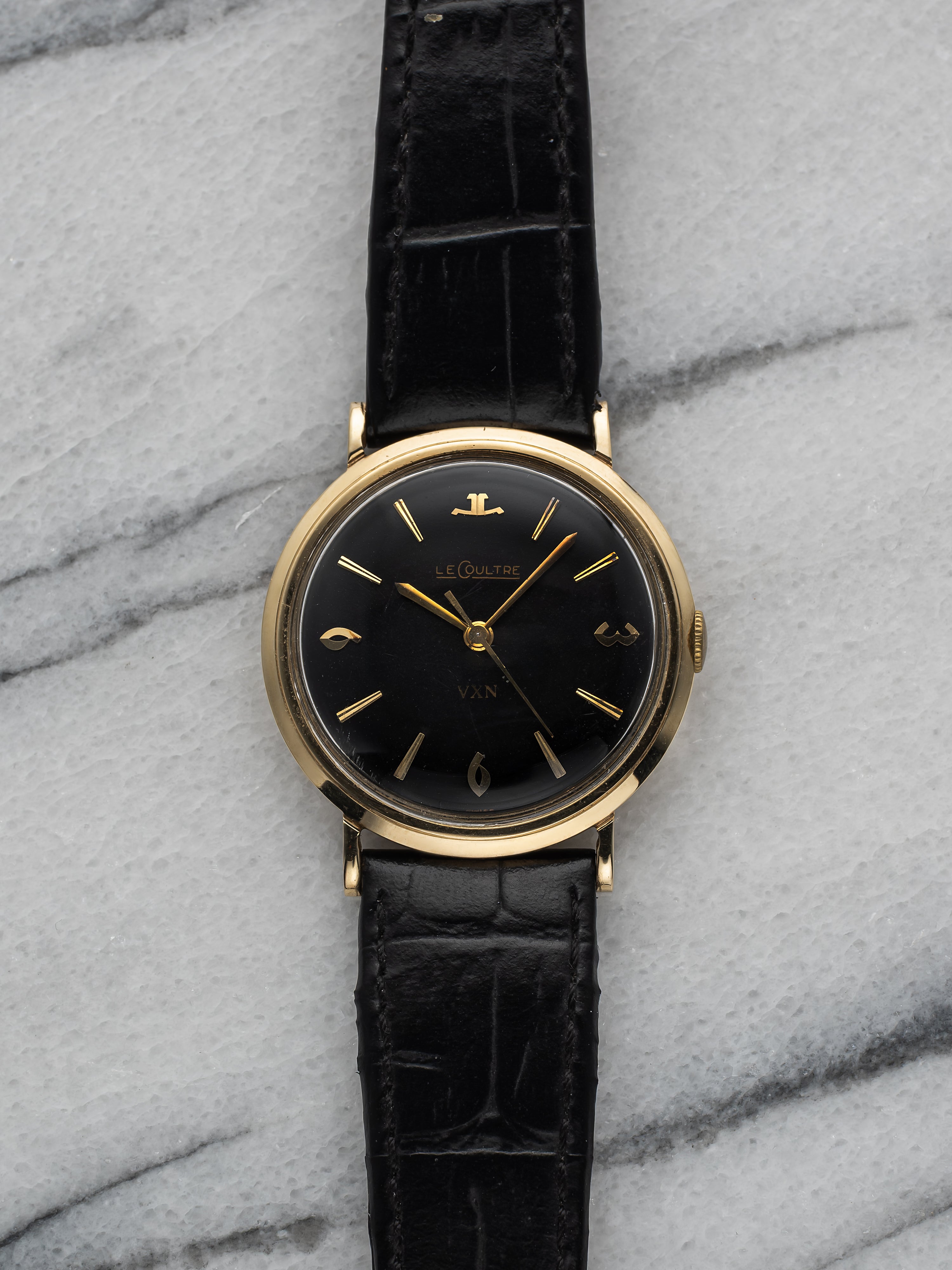 LeCoultre - Black Arabic Numeral