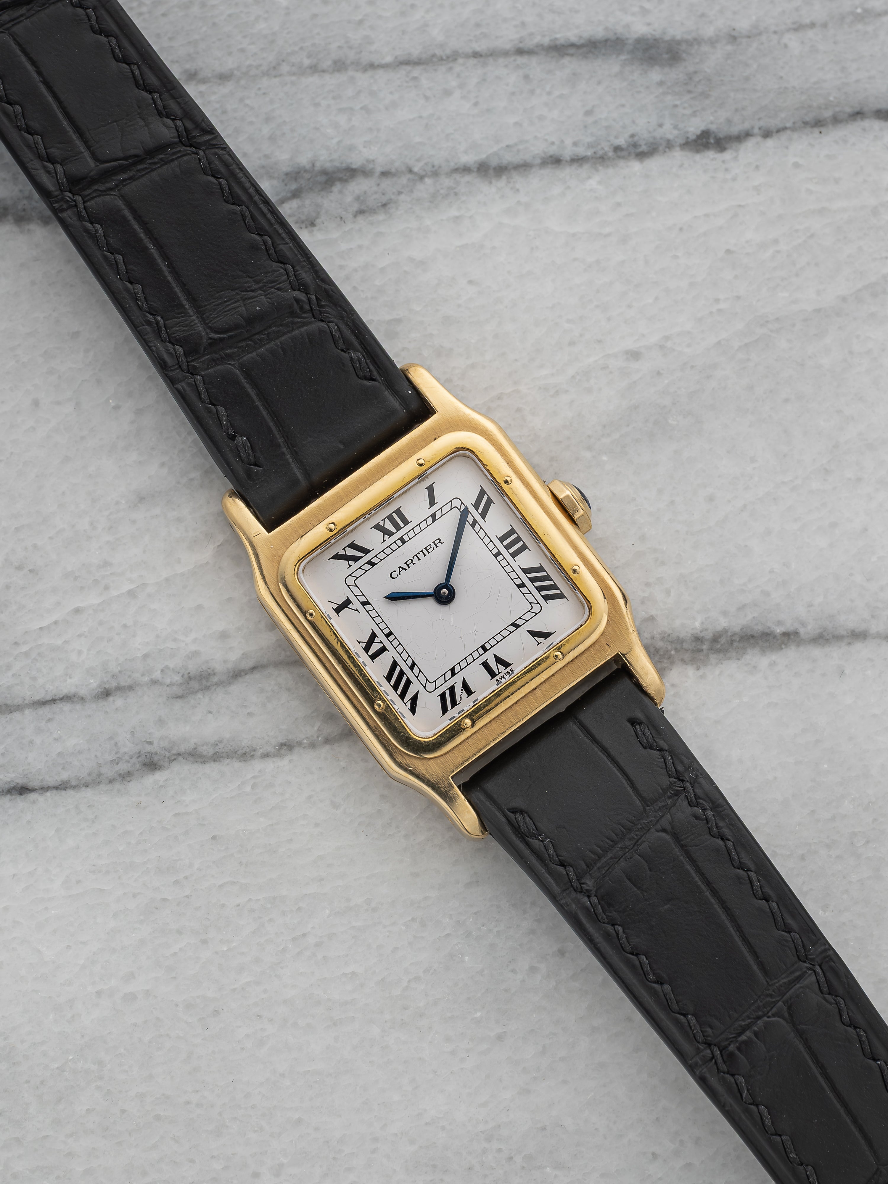 Cartier Santos Dumont - White Roman Dial
