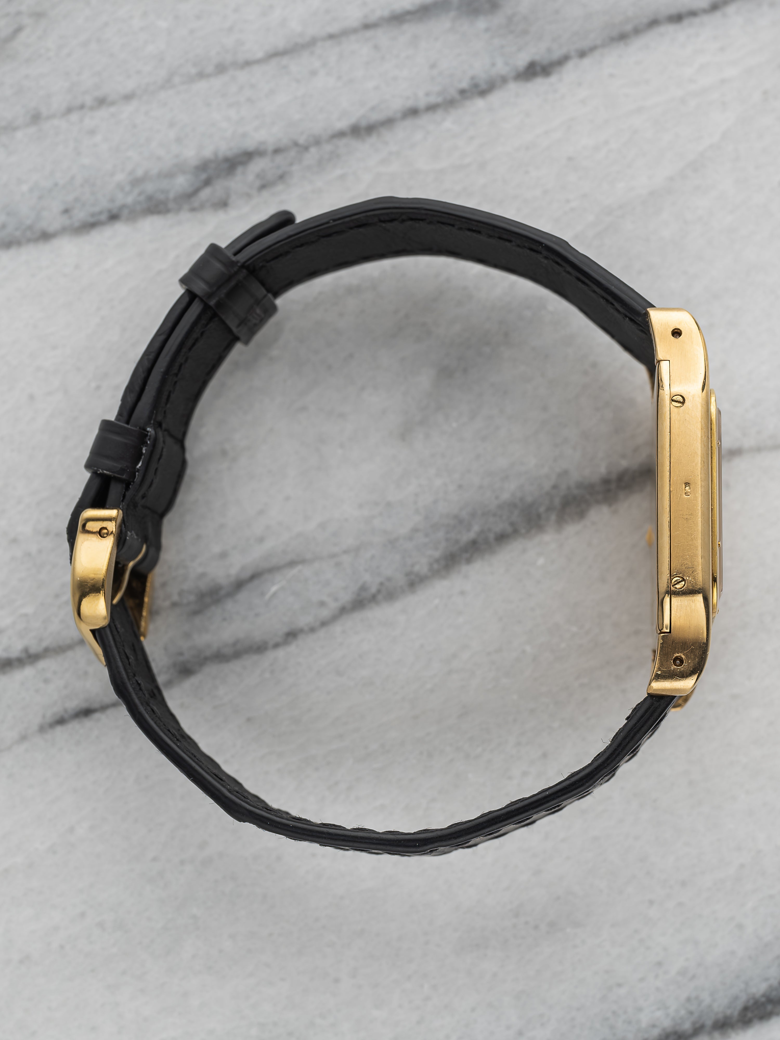 Cartier Santos Dumont - White Roman Dial