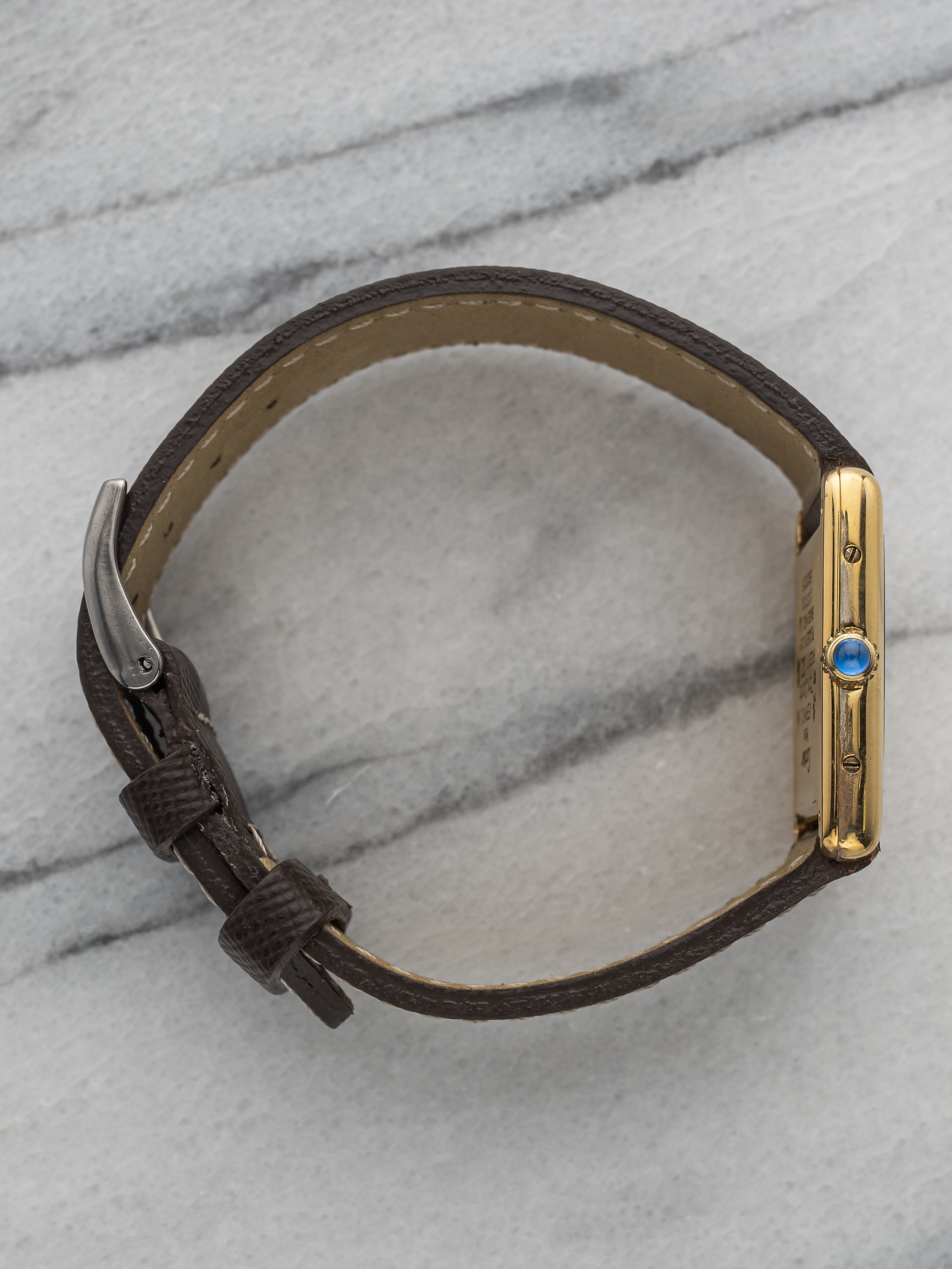 Cartier Tank – White Roman Dial