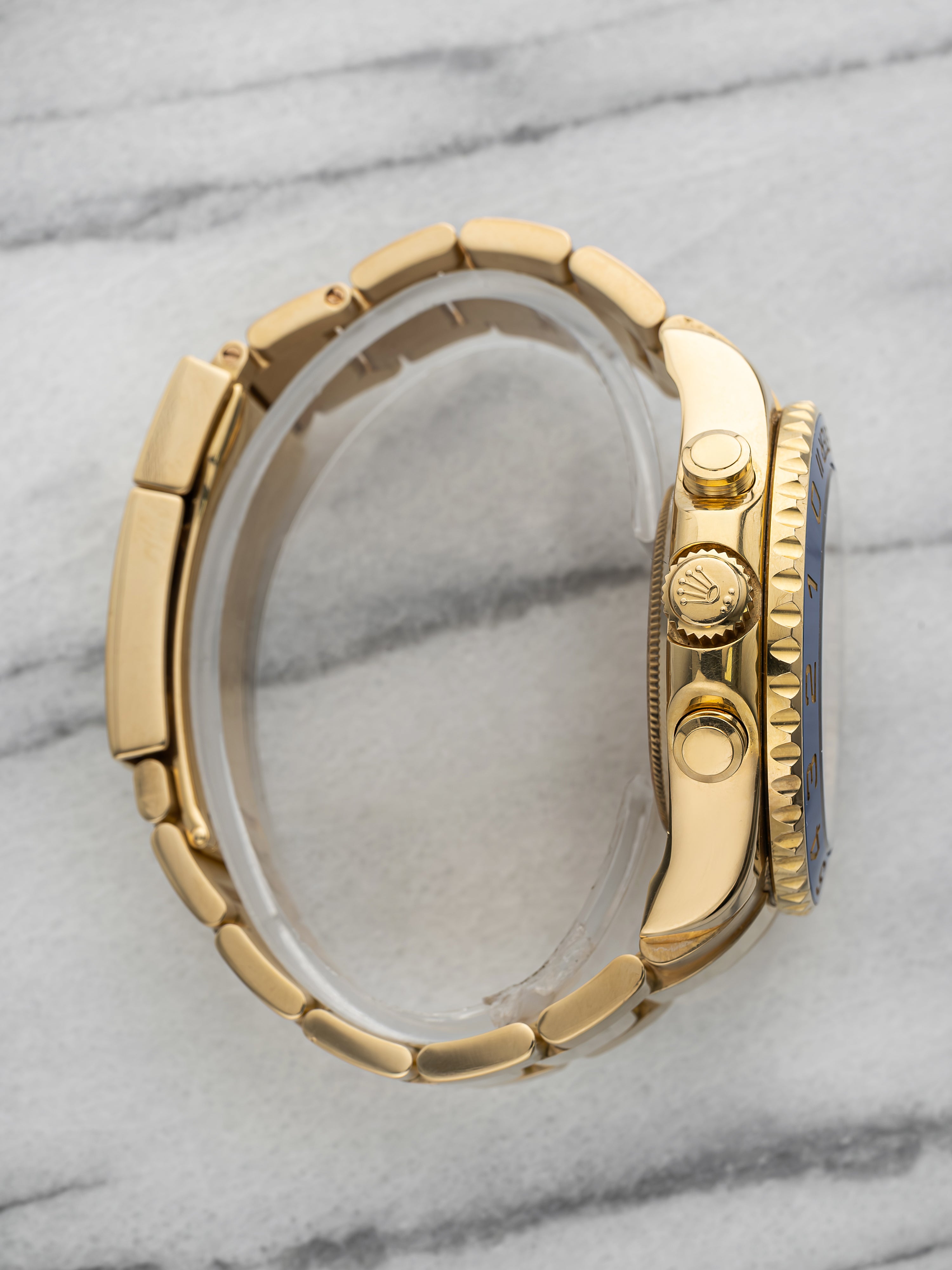 Rolex Yacht-Master II - 18K Yellow Gold Blue Bezel