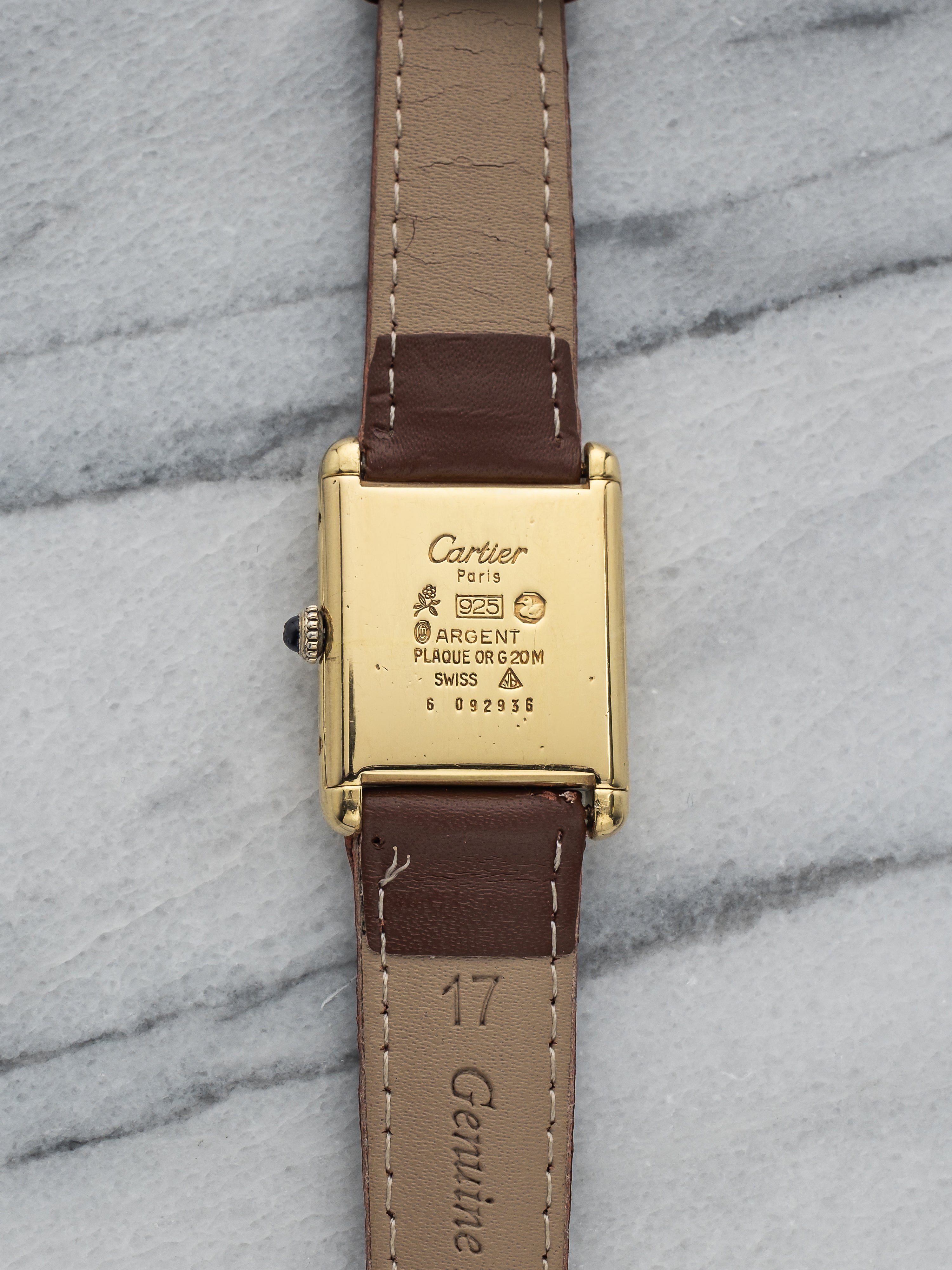 Cartier Tank – Black Dial