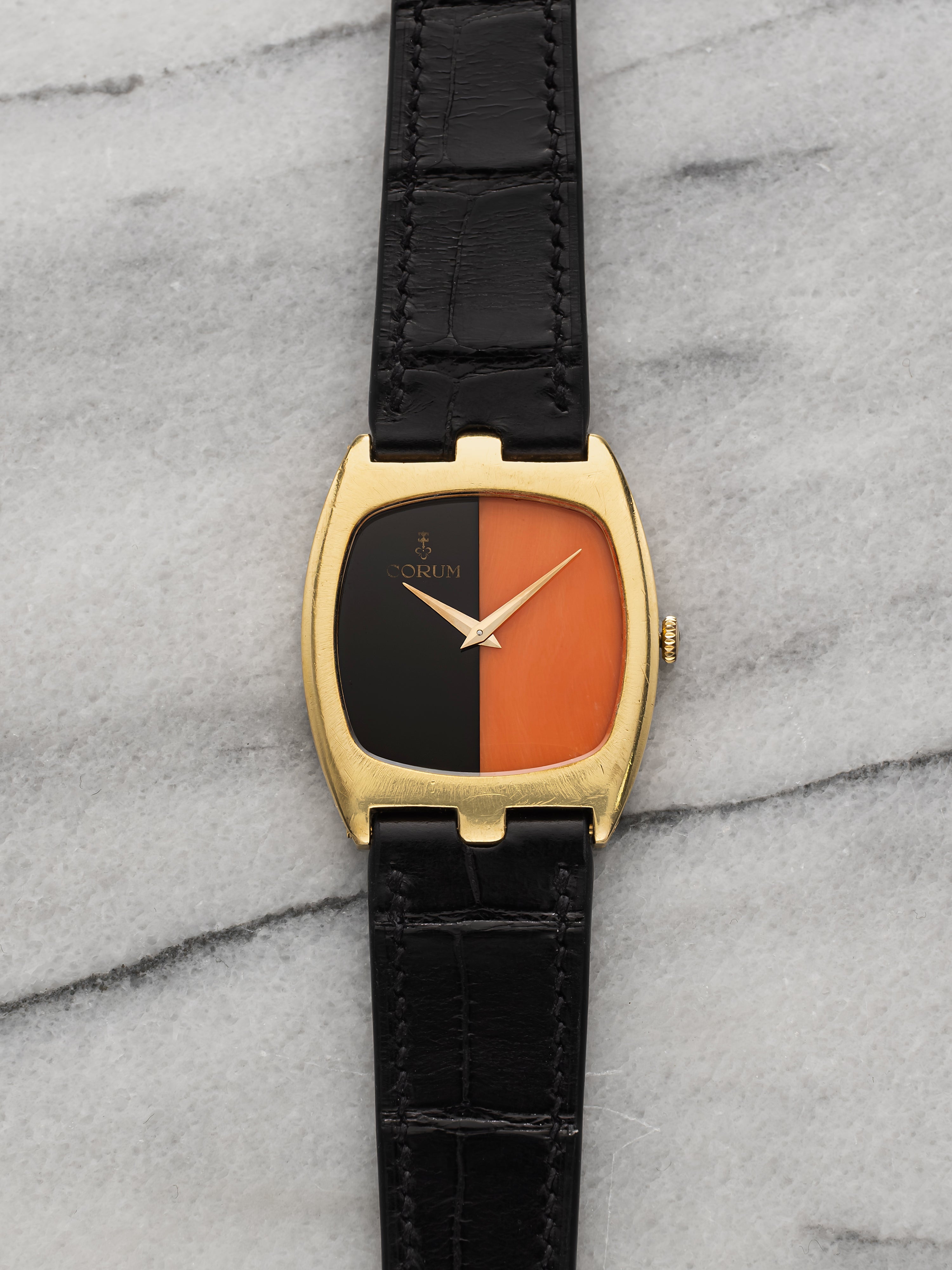 Corum 55522 - Onyx and Coral Dial