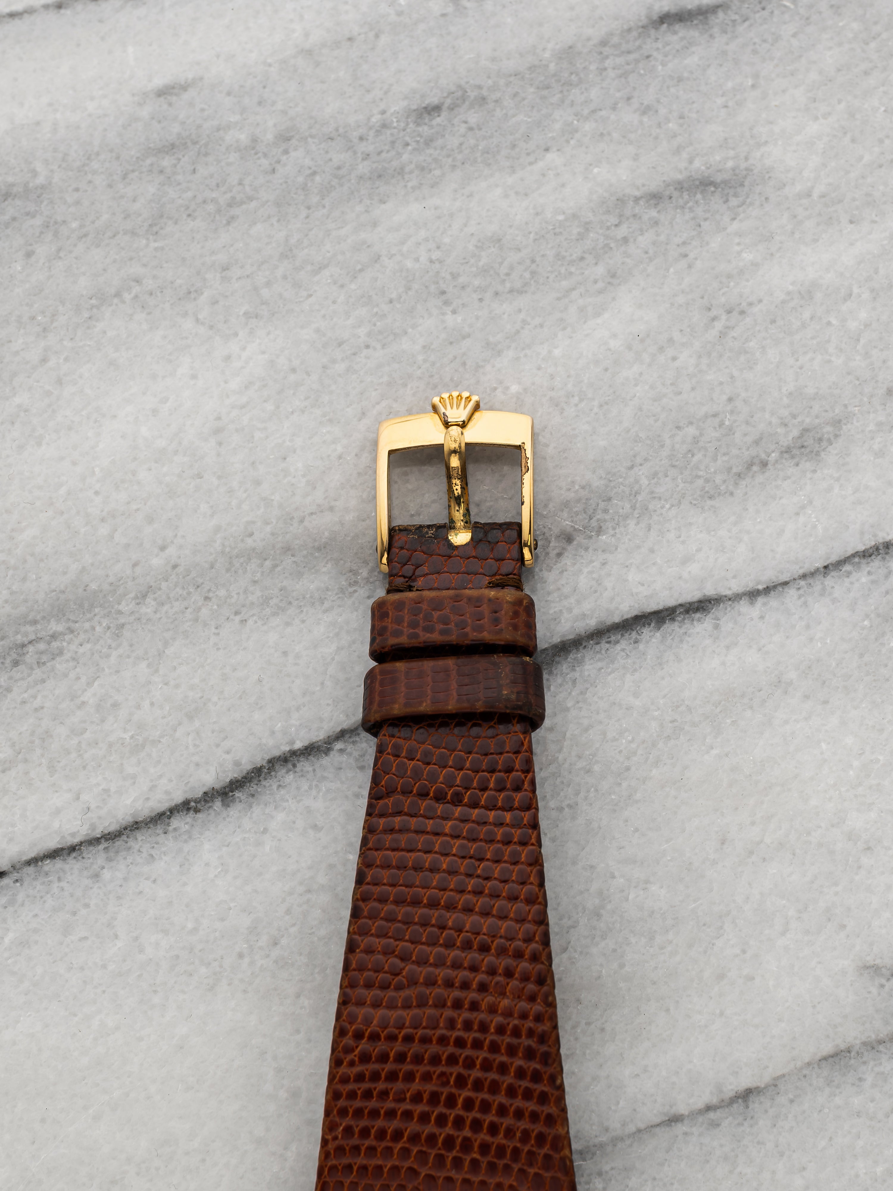 Rolex Cellini Asymmetric 4015 - Ribbed Bezel, Pink Mirror Dial