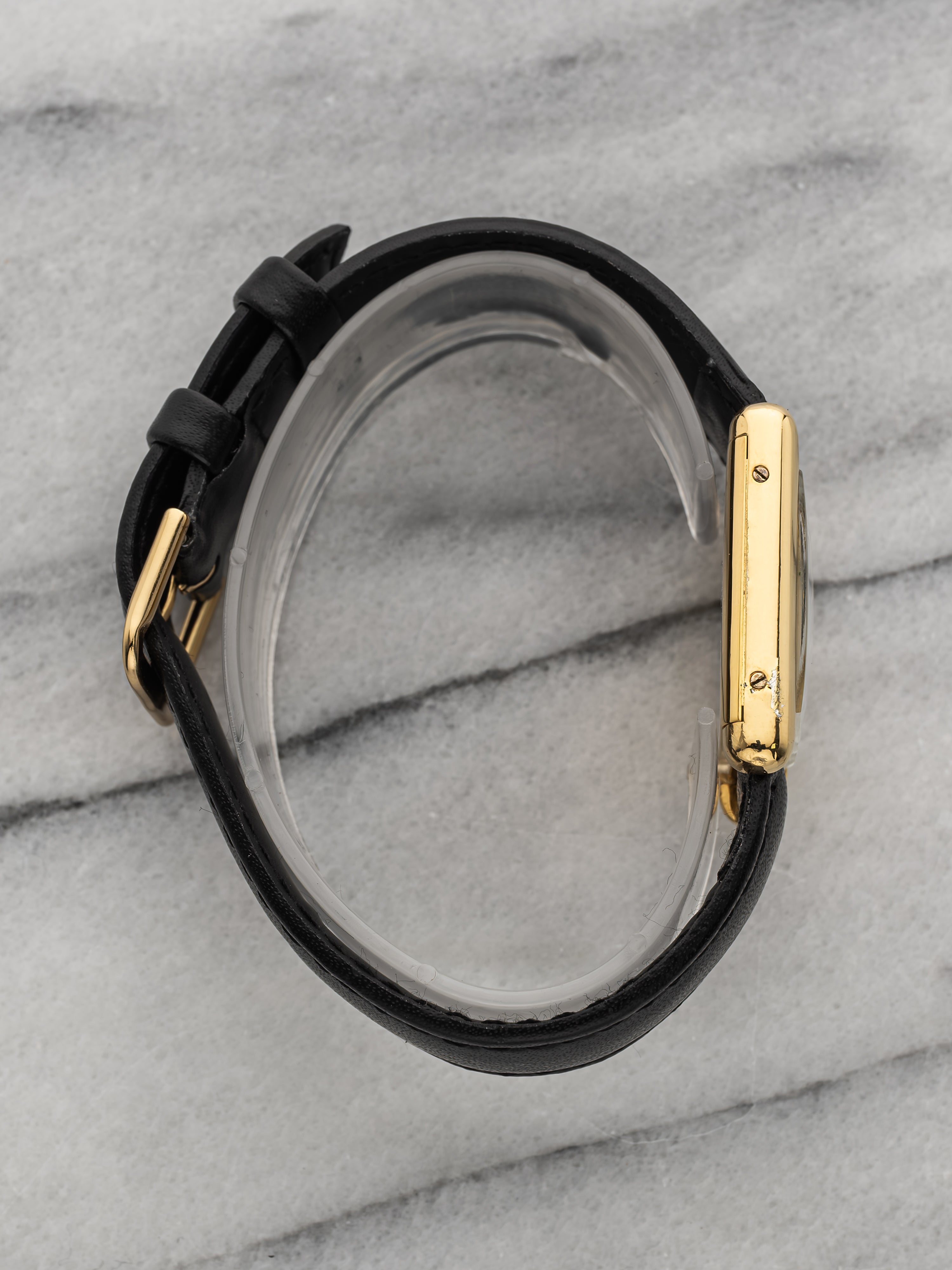 Cartier Tank Vermeil - Black Spider Dial