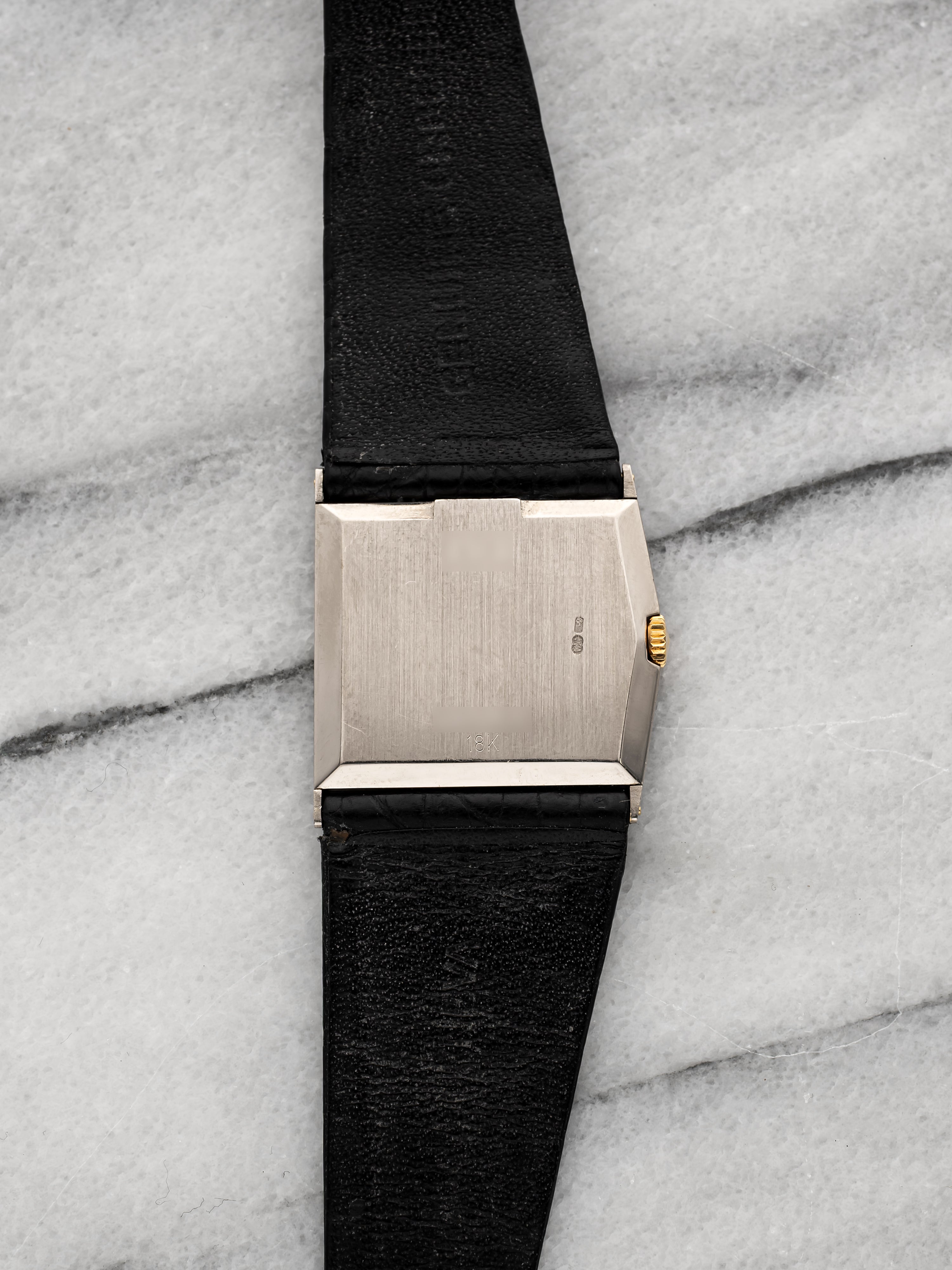 1982 Rolex Cellini 4126 - Asymmetric Diamond Bezel Silver Dial