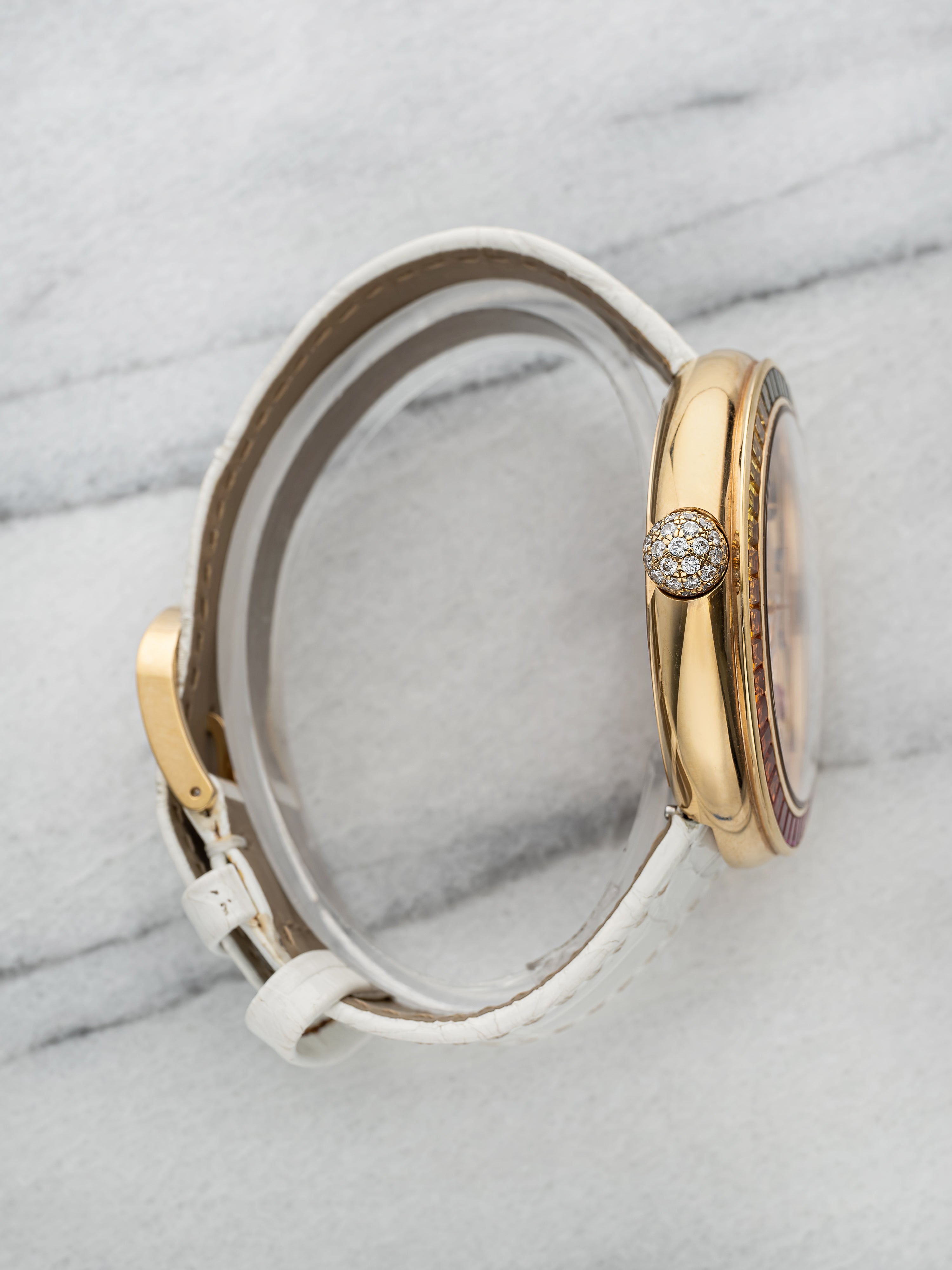 2017 Jacob & Co Brilliant Rainbow - Rose Gold Rainbow Sapphire