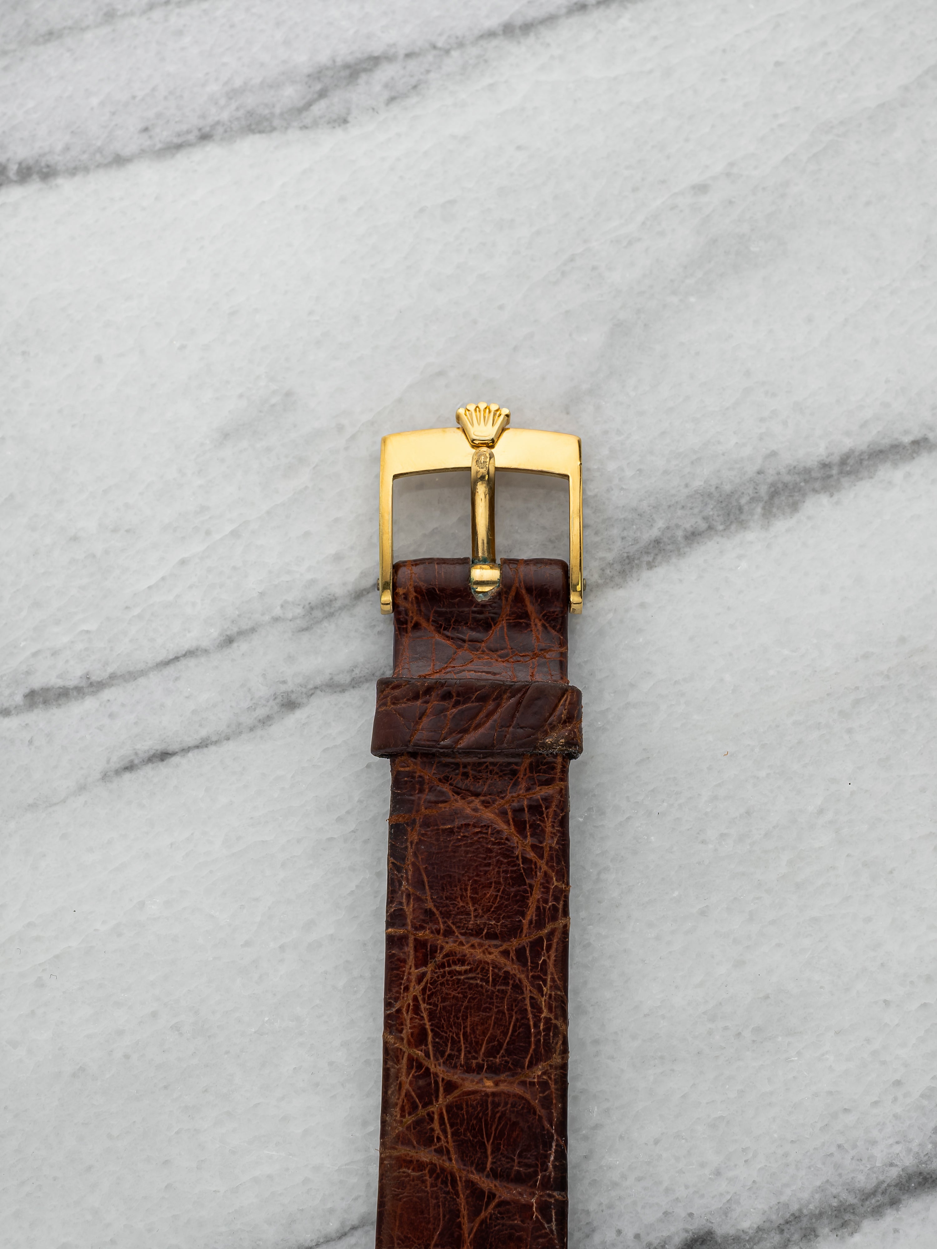 1976 Rolex Cellini 4112 - 18K Yellow Gold Champagne Roman Dial