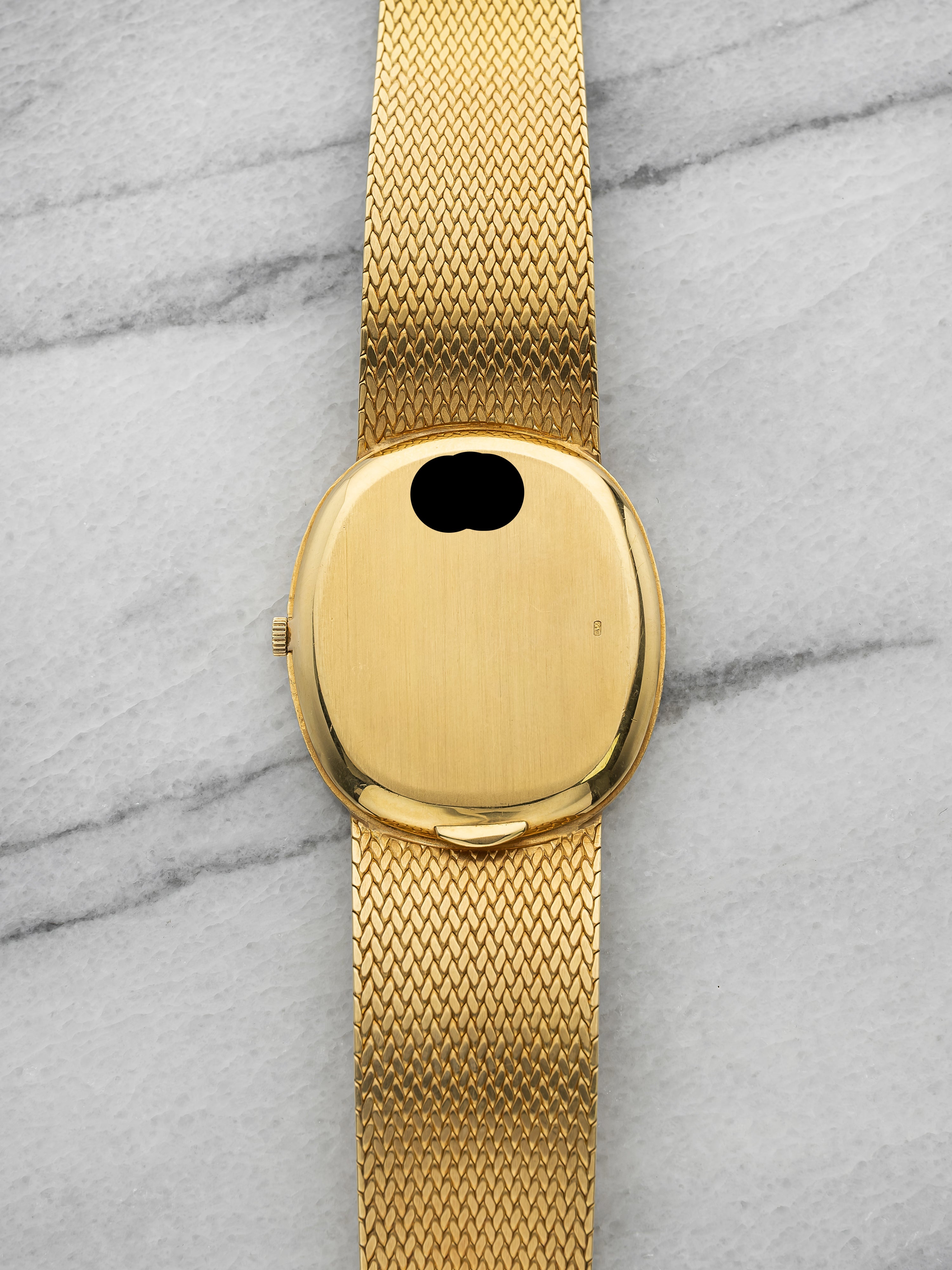 Audemars Piguet Ellipse - 18K Yellow Gold, Champagne Glitter Dial