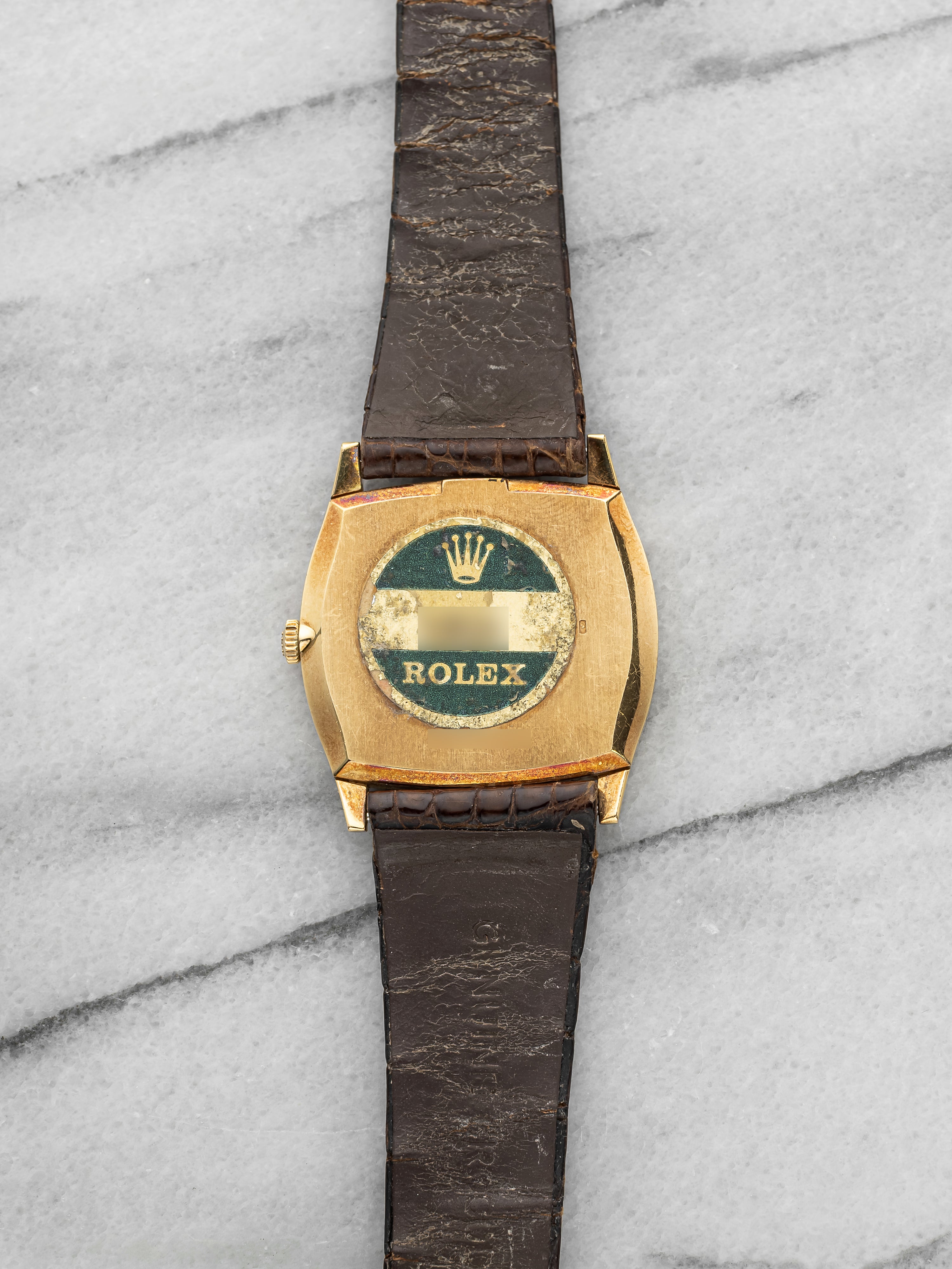 Vintage 1975 Rolex Cellini 3805 18K YG Champagne Dial Manual 31mm