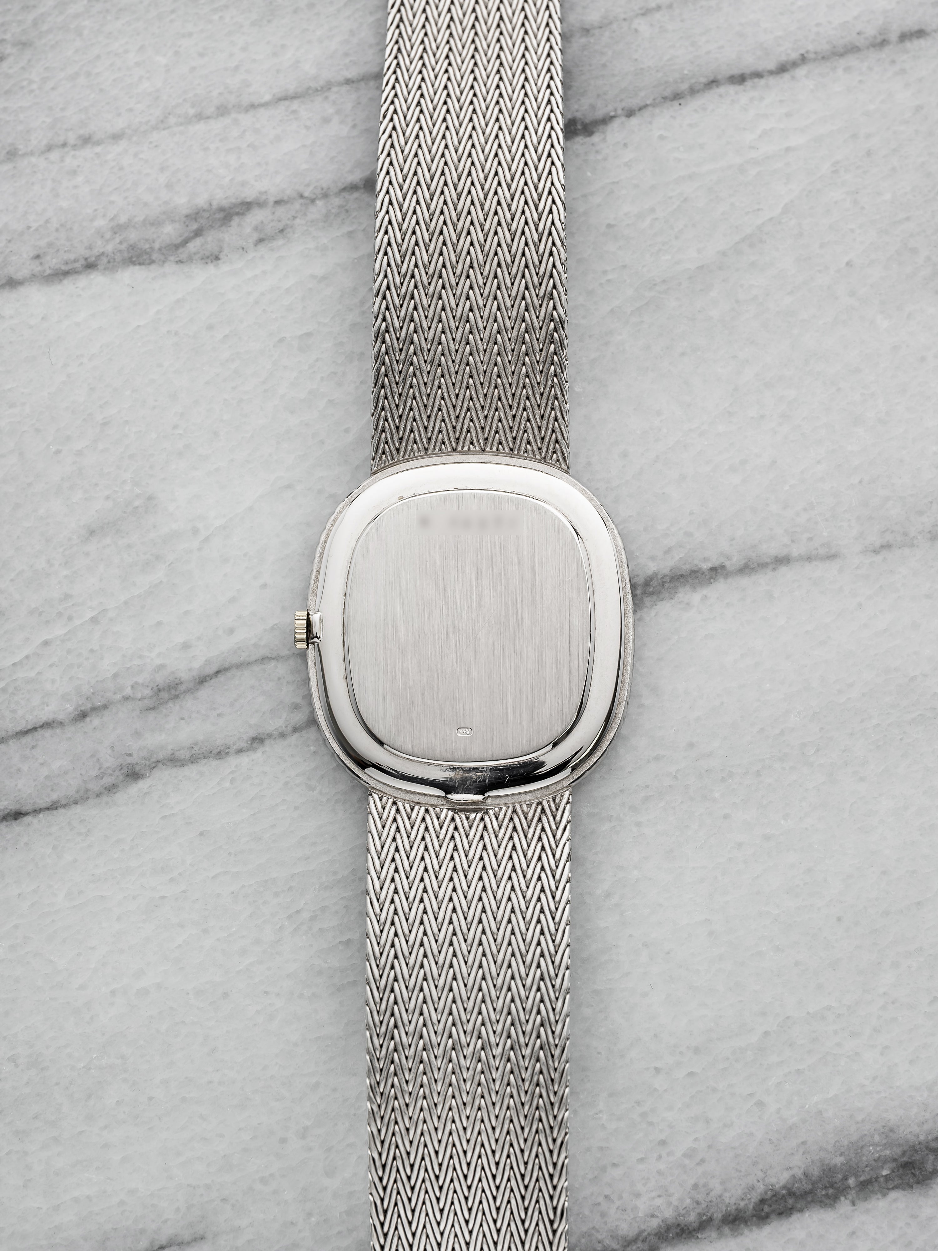 Audemars Piguet Ellipse - 18K White Gold, Black Diamond Dial