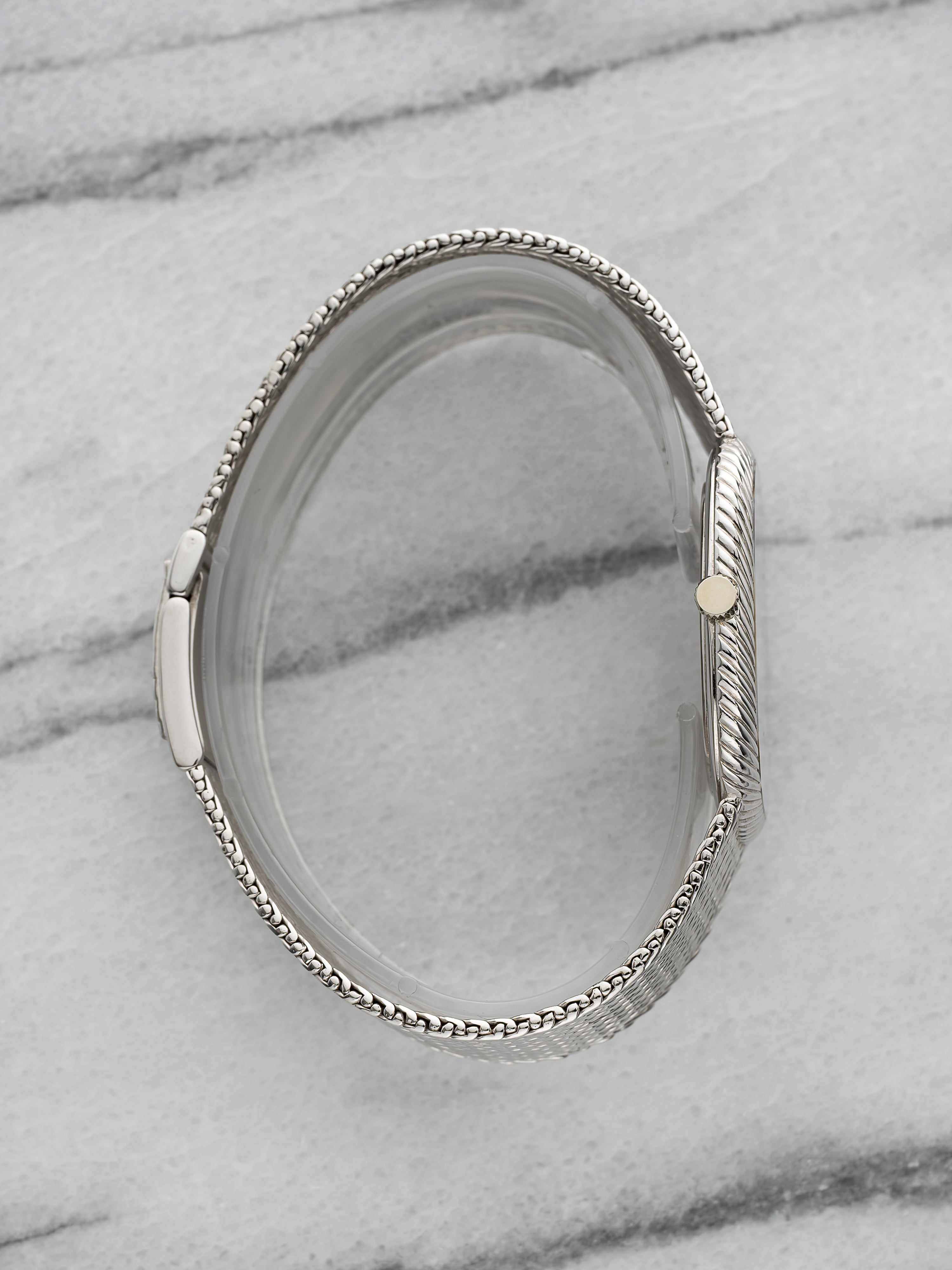 Audemars Piguet Ellipse - 18K White Gold, Black Diamond Dial