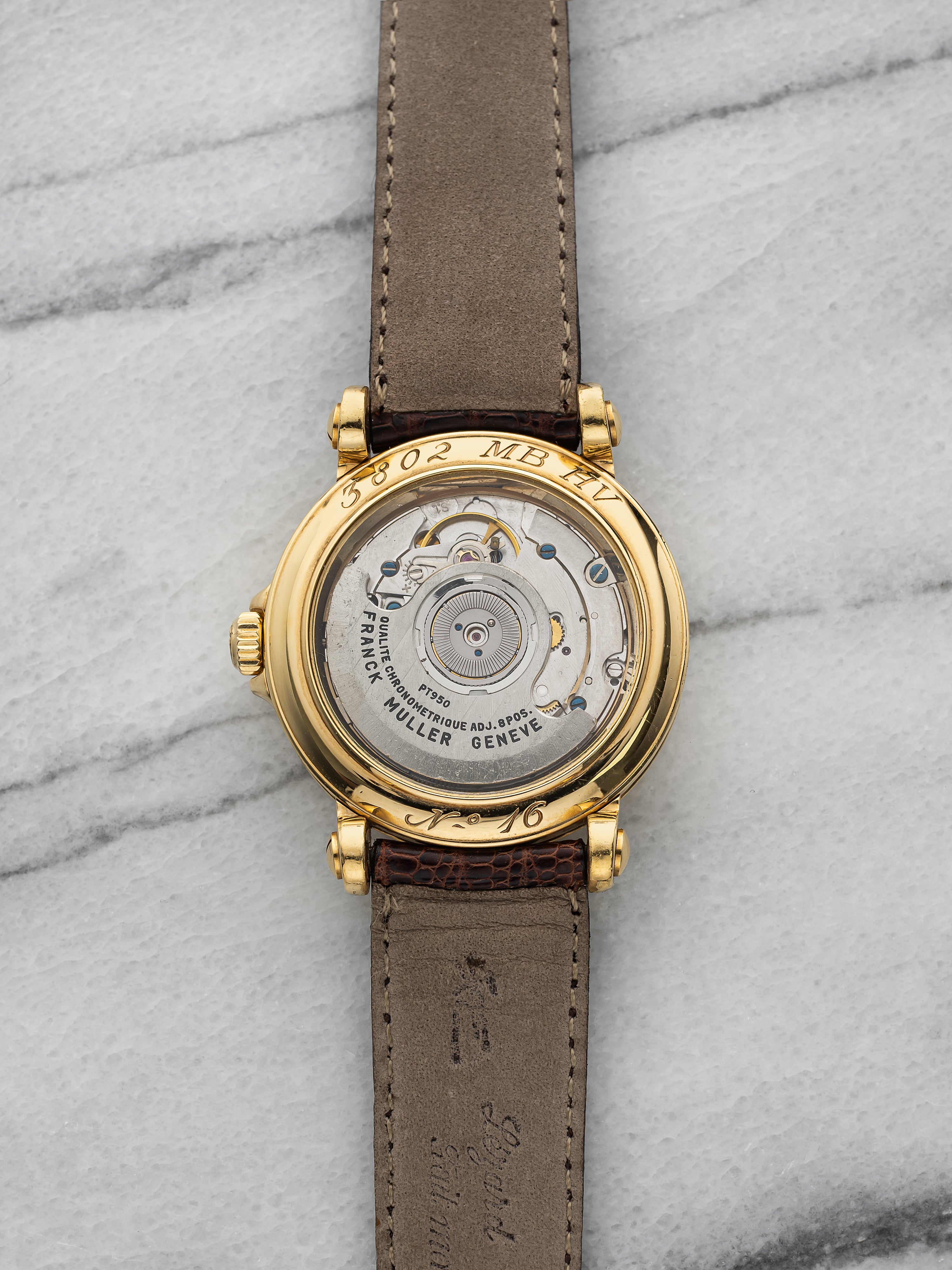 Franck Muller Master Banker 3802 MB HV - 18K Yellow Gold, Triple Time Zone