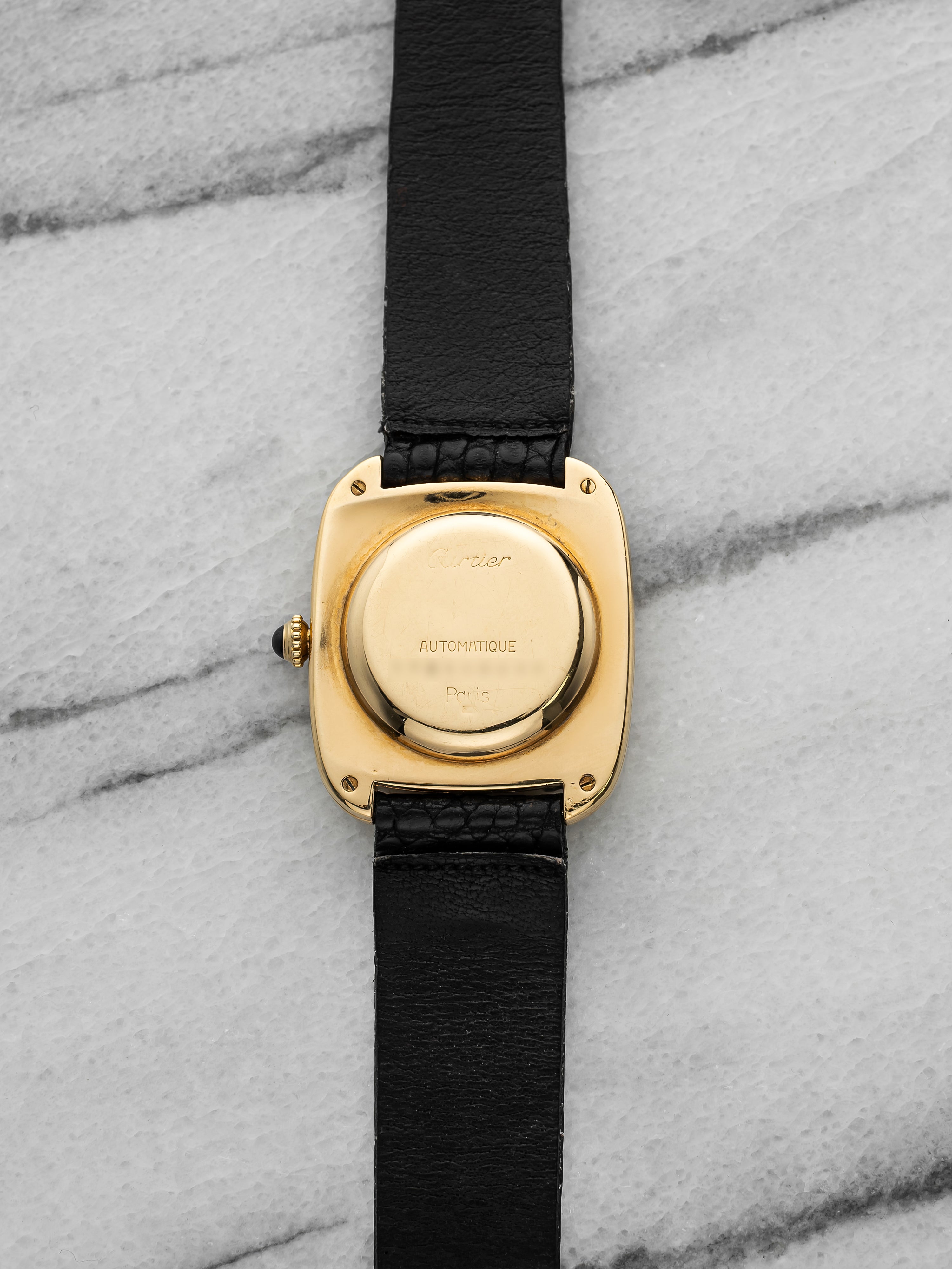 Cartier Gondole "Paris" Dial 1701 - 18K Yellow Gold