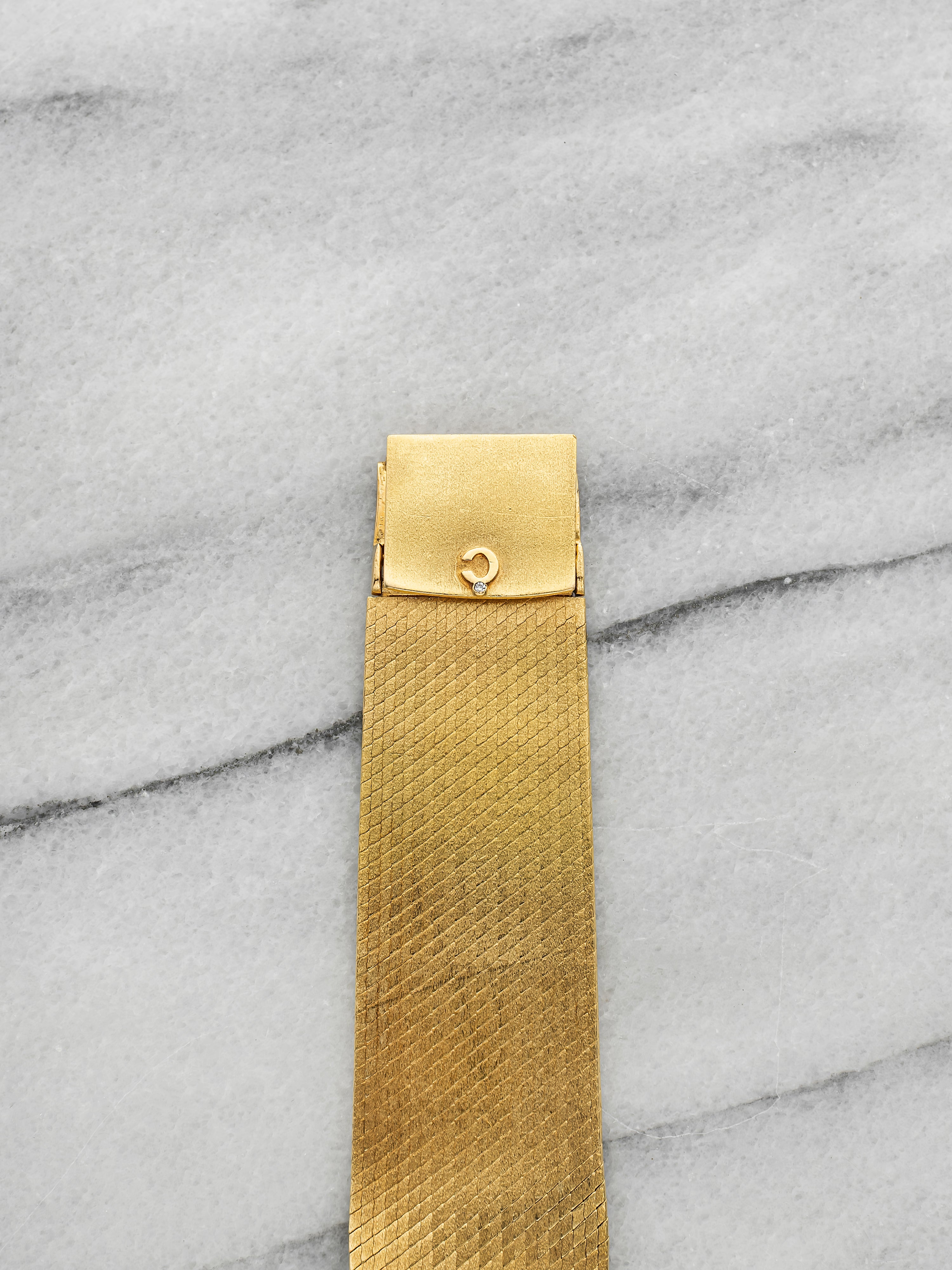 1970s Chopard Dual Time 18K Yellow Gold Onyx Diamond Dial Manual 30mm