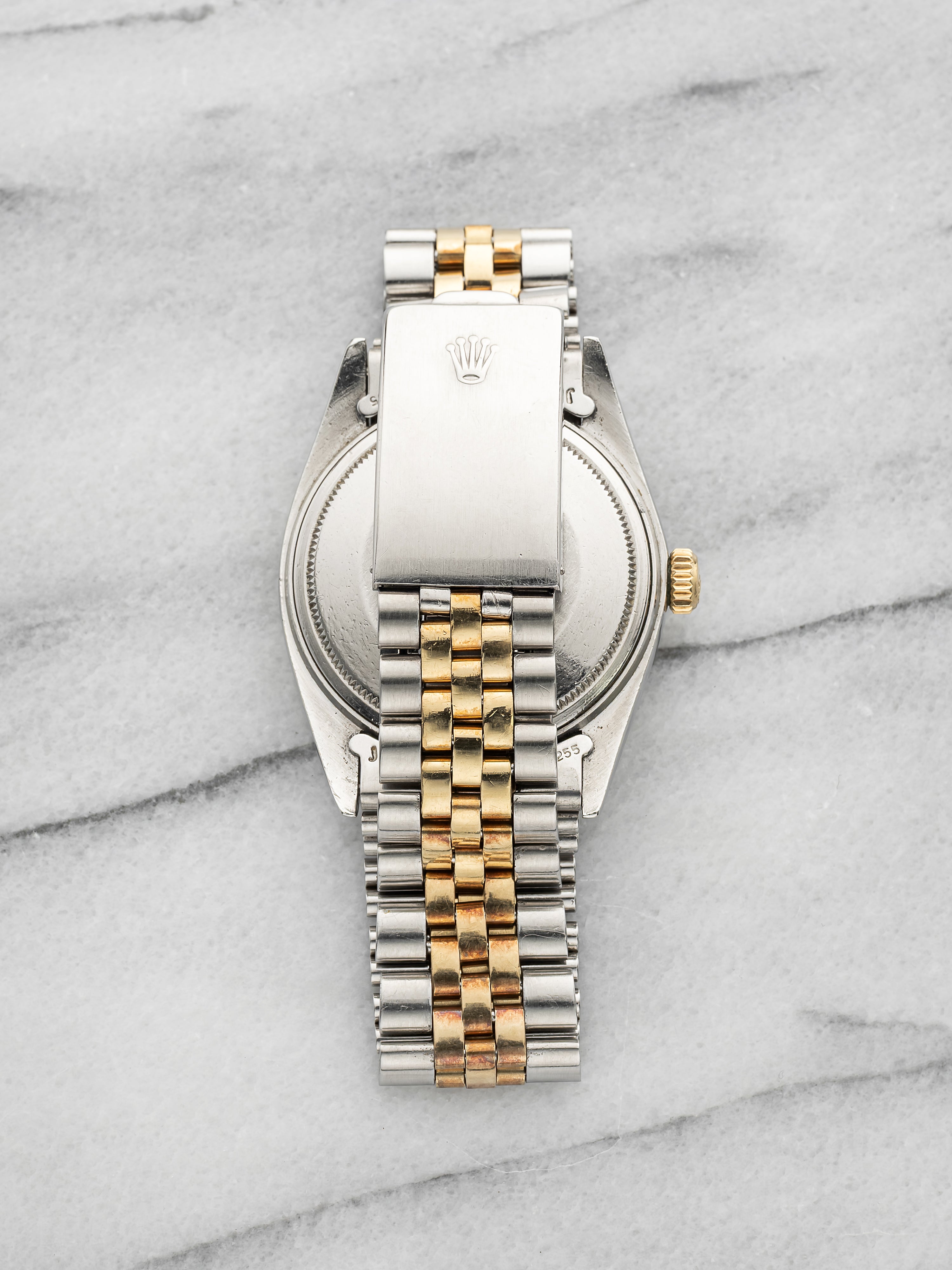 Vintage 1974 Rolex Datejust 1601 Two-Tone Champagne Dial Auto 36mm