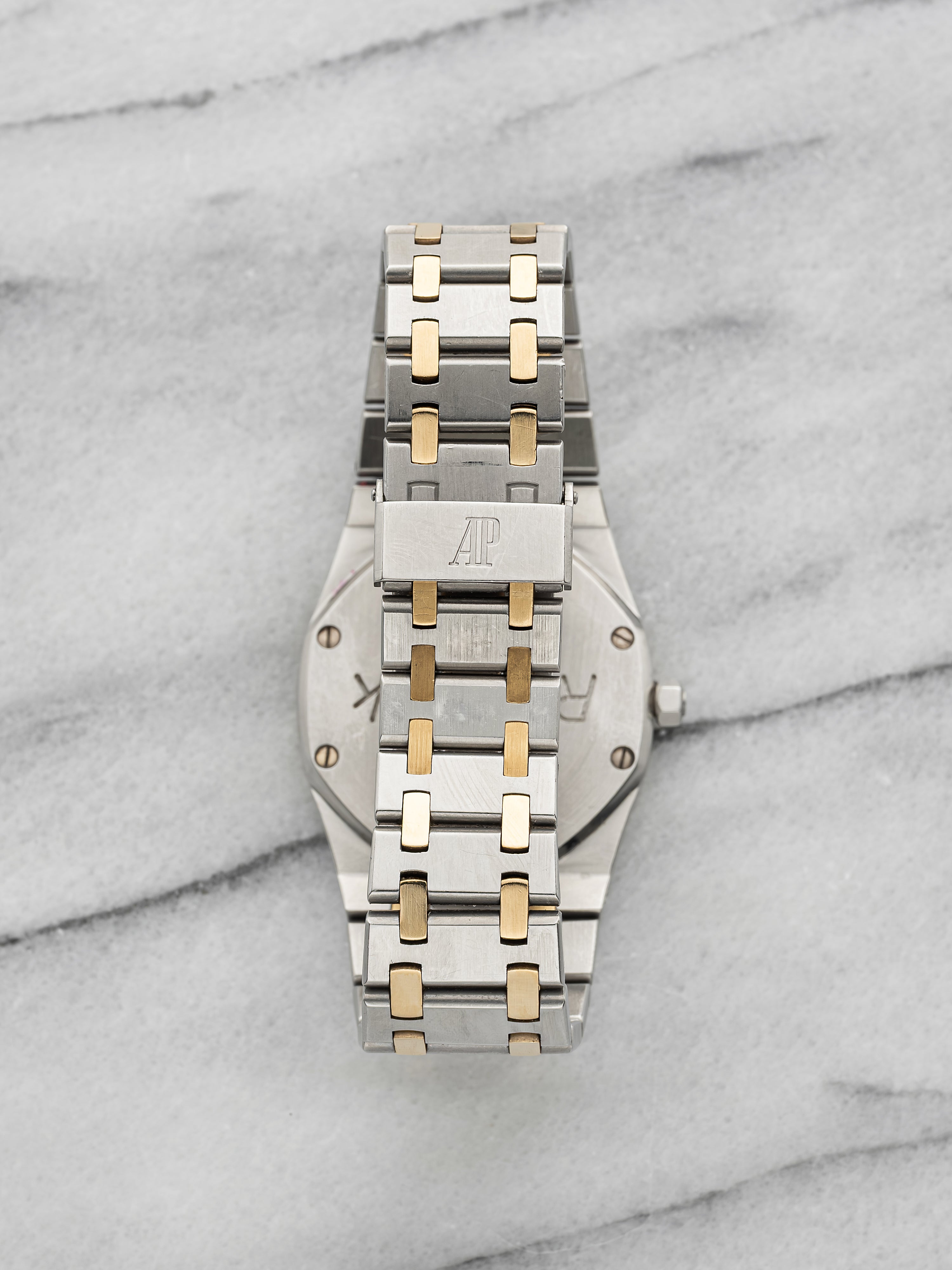 Vintage 1990s Audemars Piguet Royal Oak 56175SA TT Grey Dial Quartz 33mm