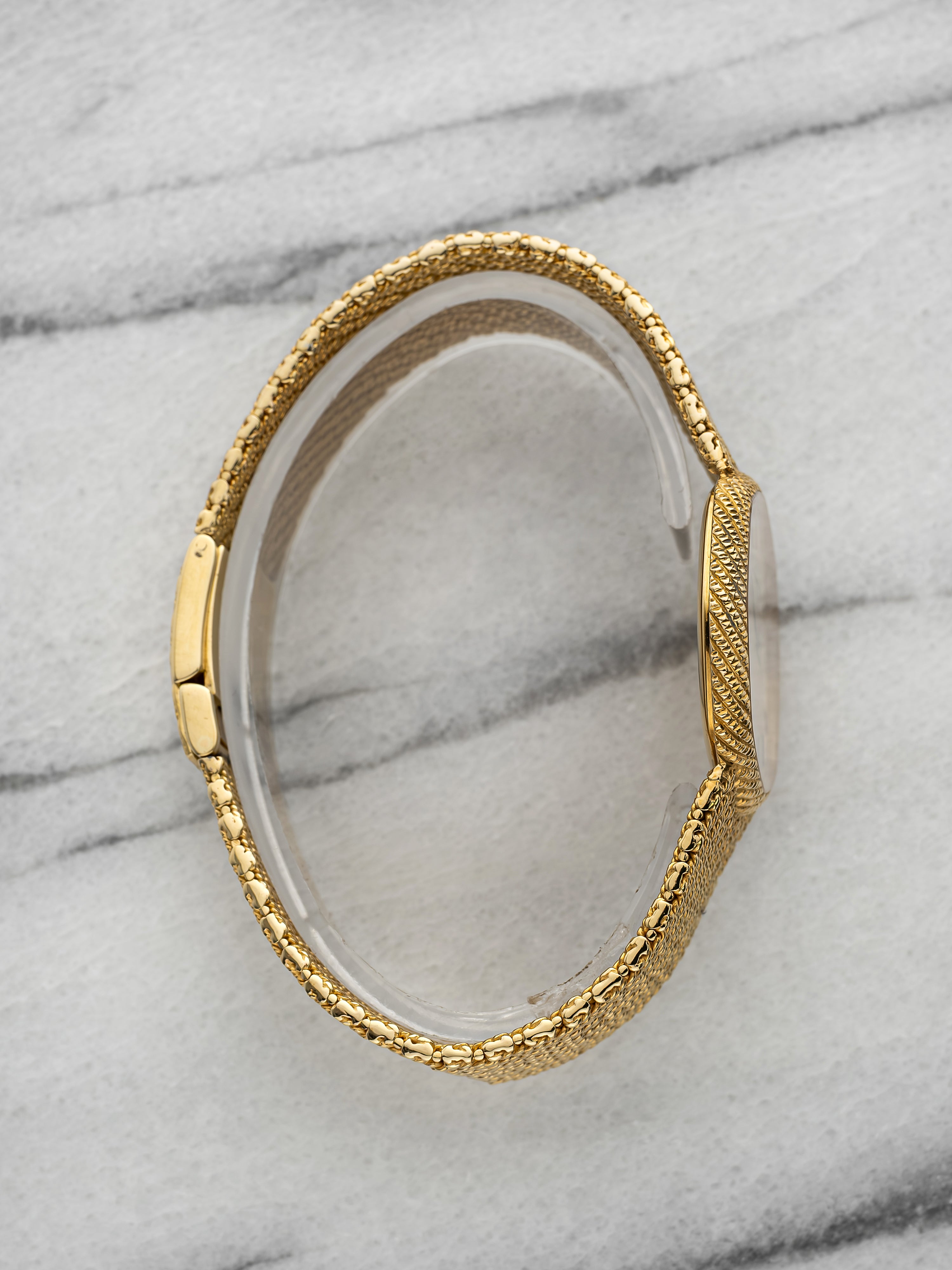 Audemars Piguet Octagonal 18K Yellow Gold Champagne Dial Manual 30x31mm