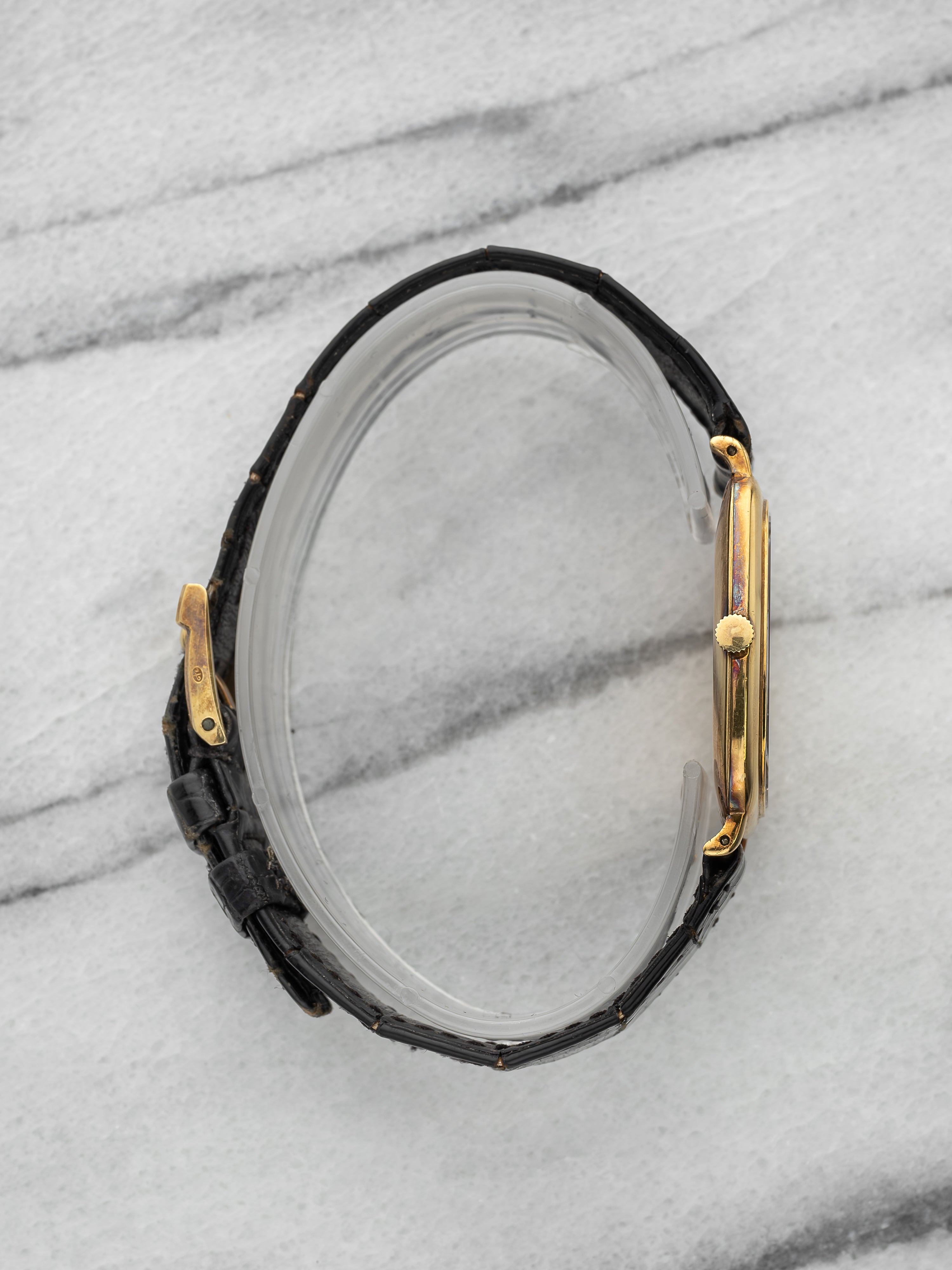 Piaget Cushion 9251 - 18K Yellow Gold, Van Cleef & Arpels Dial