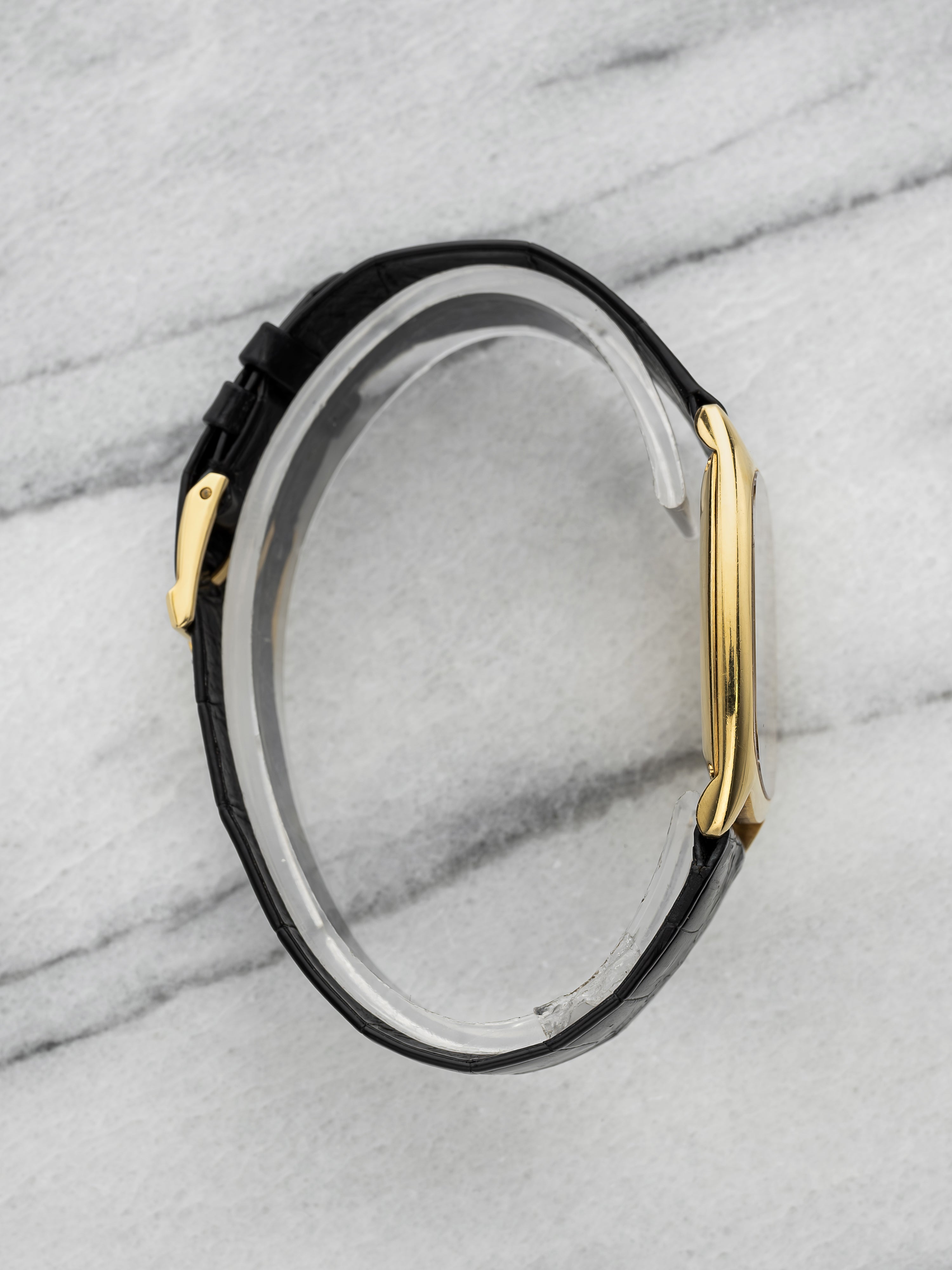 Piaget Emperador 9591 - 18K Yellow Gold, Blue Dial