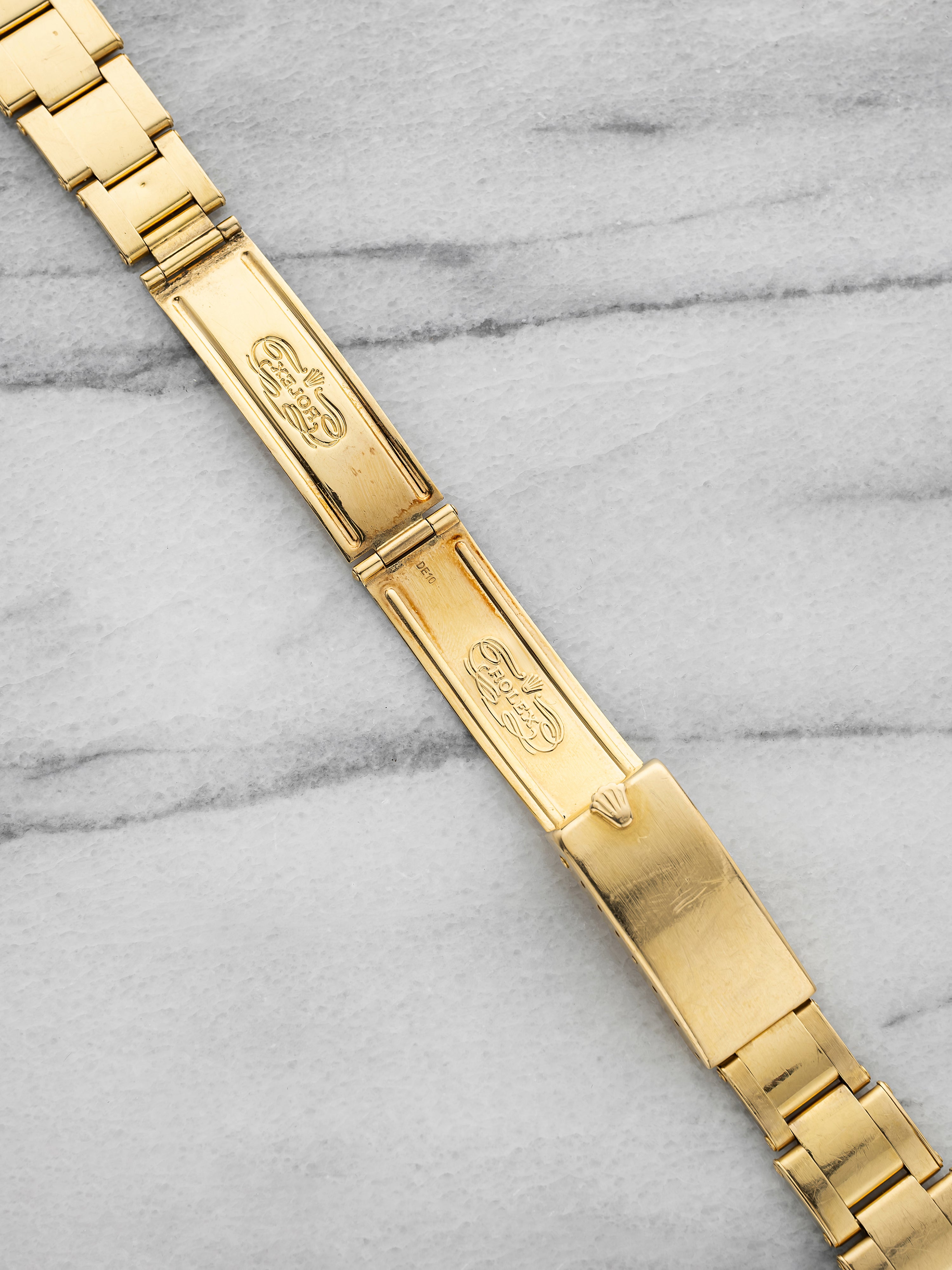 Rolex 18K Gold Watch Complete Strap/Bracelet