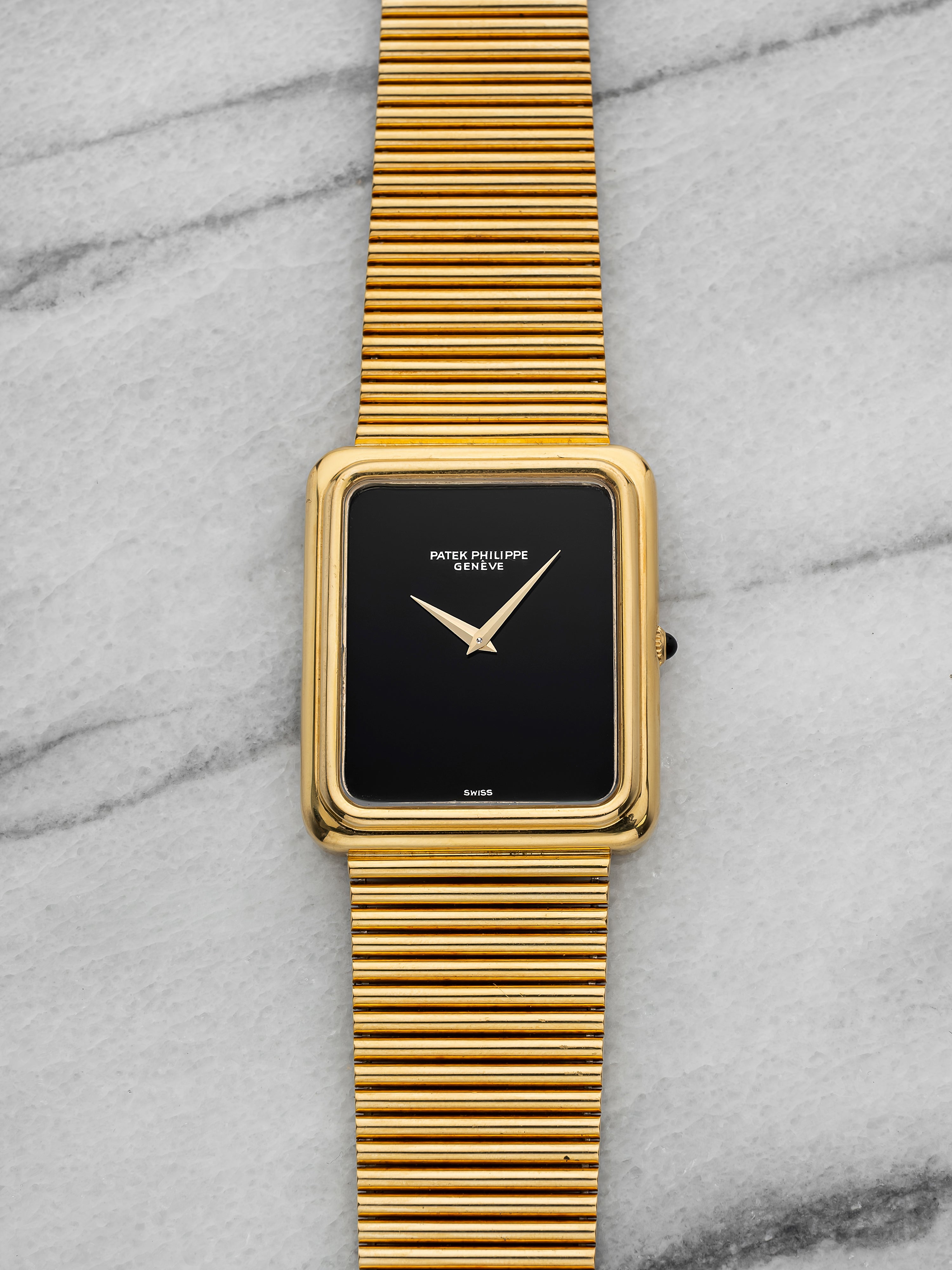 Patek Philippe Gondolo - 18K Yellow Gold Onyx Dial