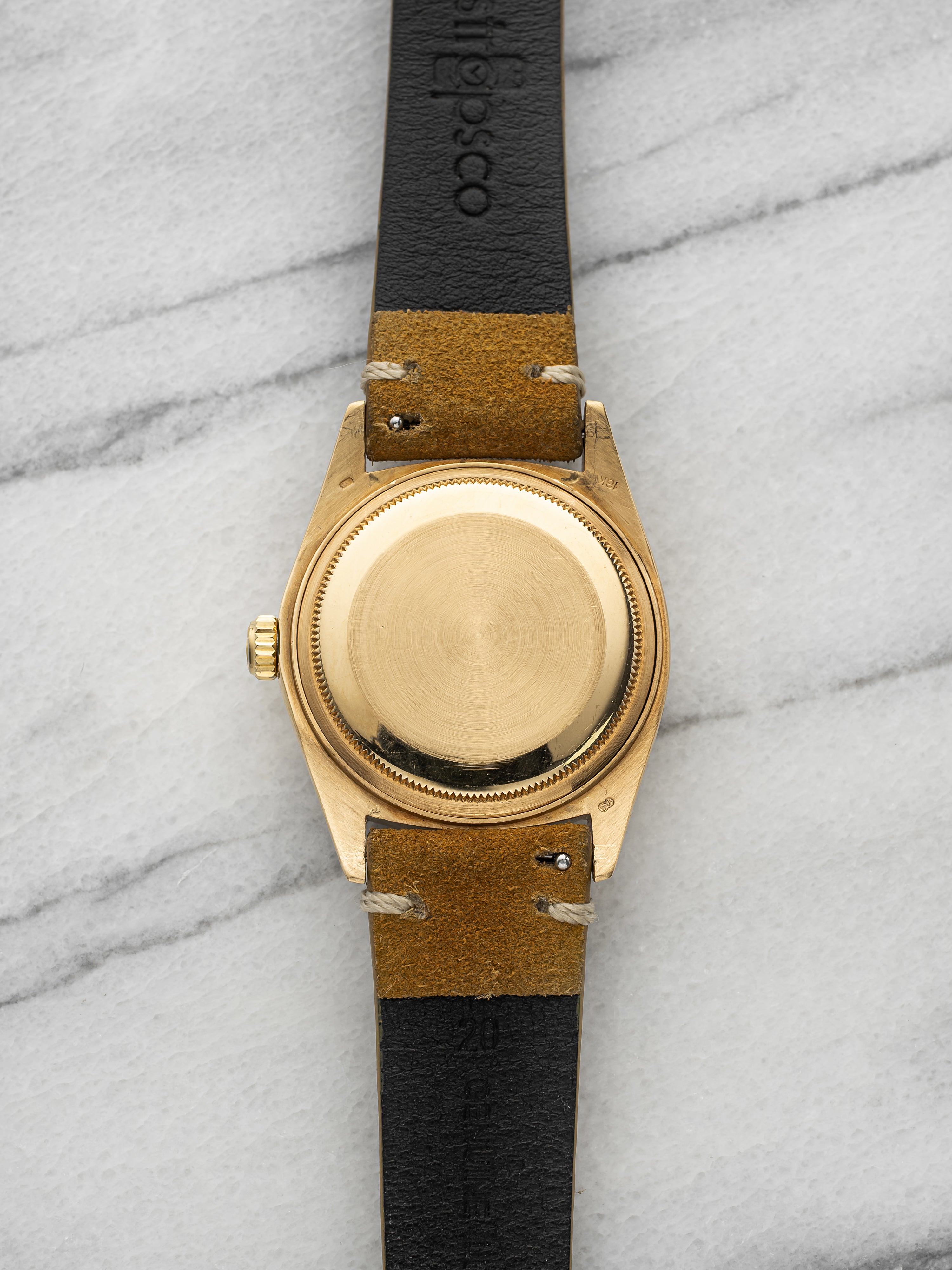 Vintage 1978 Rolex Day-Date 1803 18K YG Champagne Dial Auto 36mm