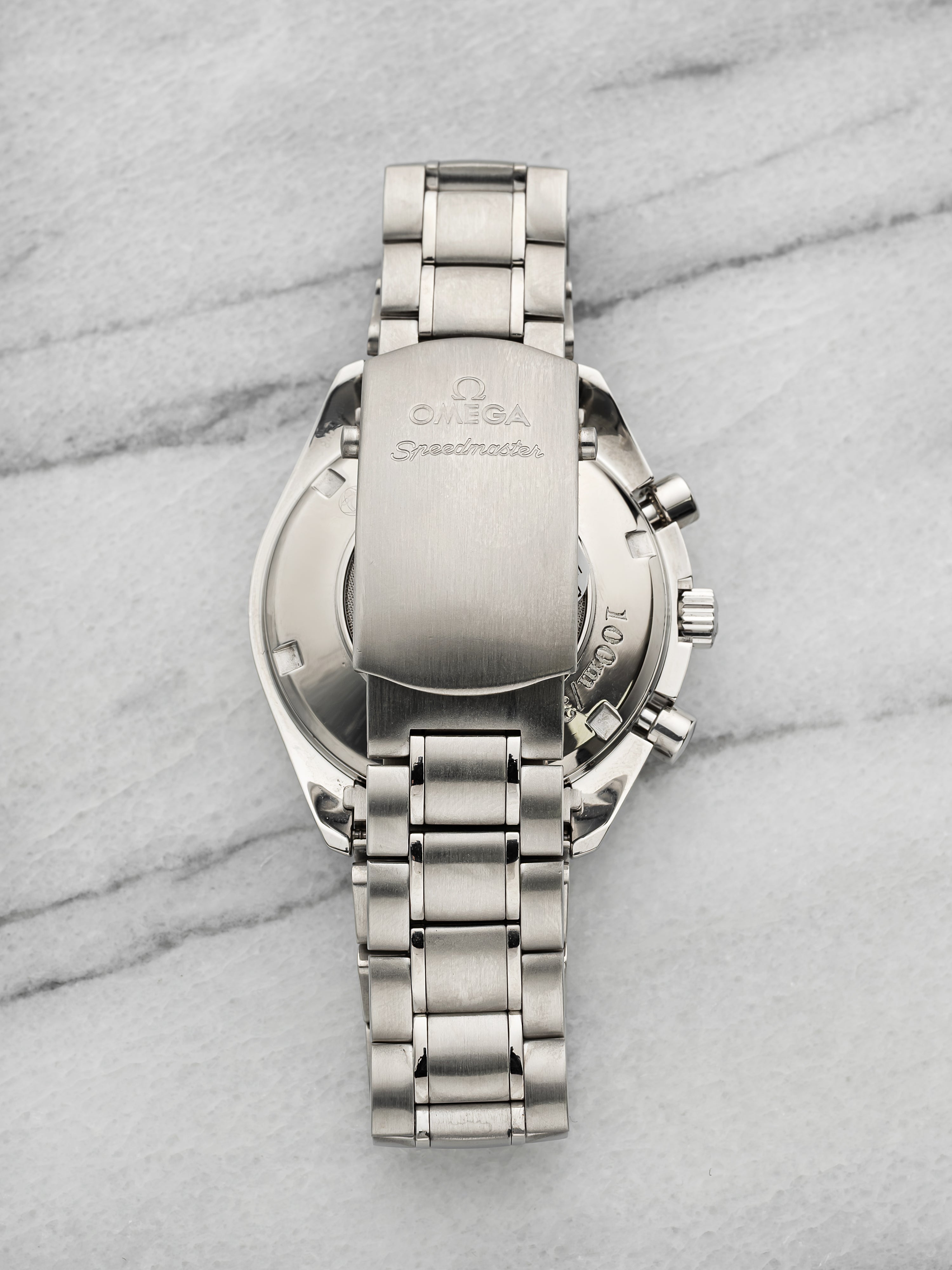 2006 Omega Speedmaster Reduced Triple Calendar 3221.30.00 Steel Silver 40 mm