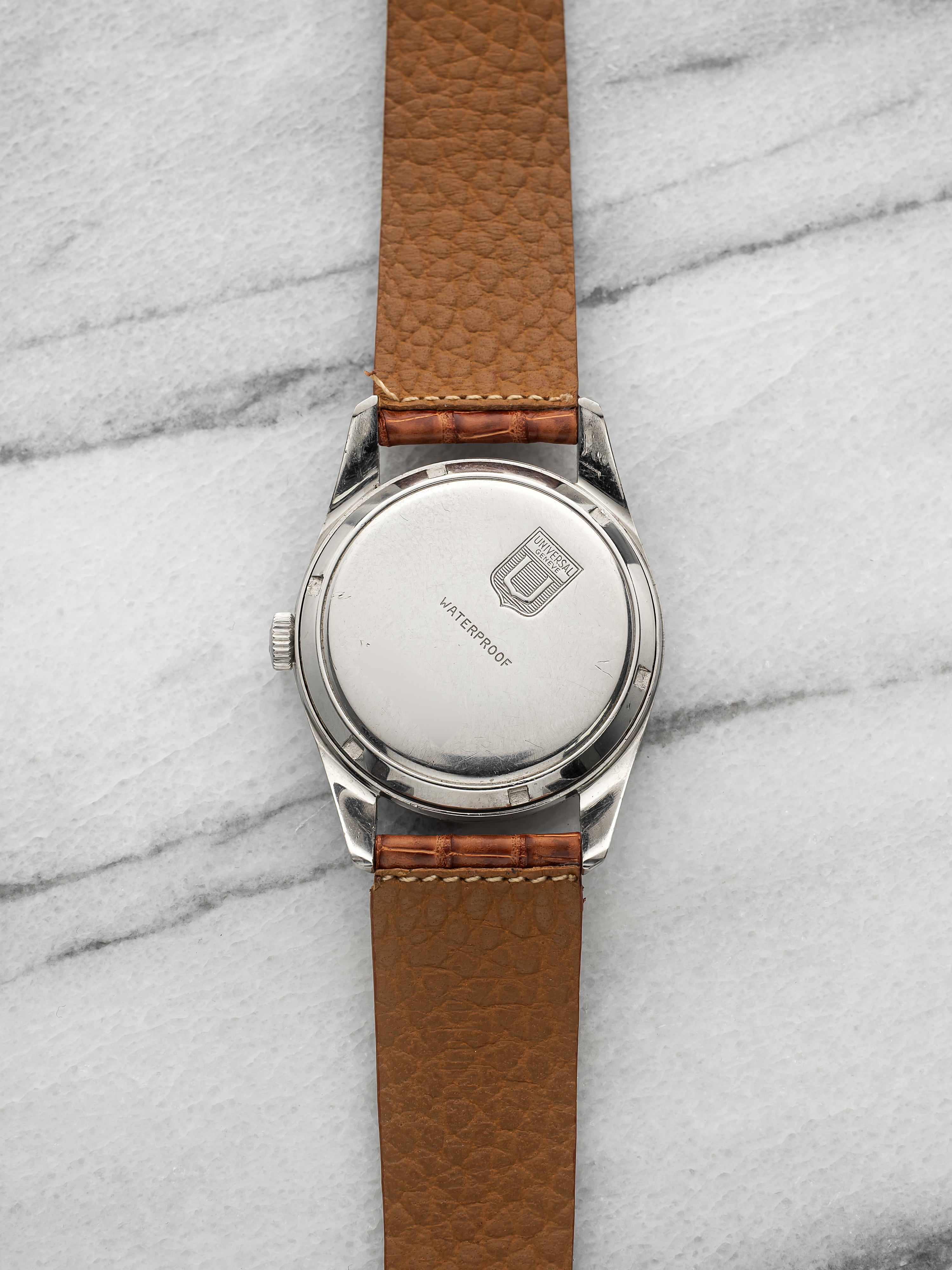 Universal Geneve Polerouter 20217-5 - Stainless Steel Tropical Dial