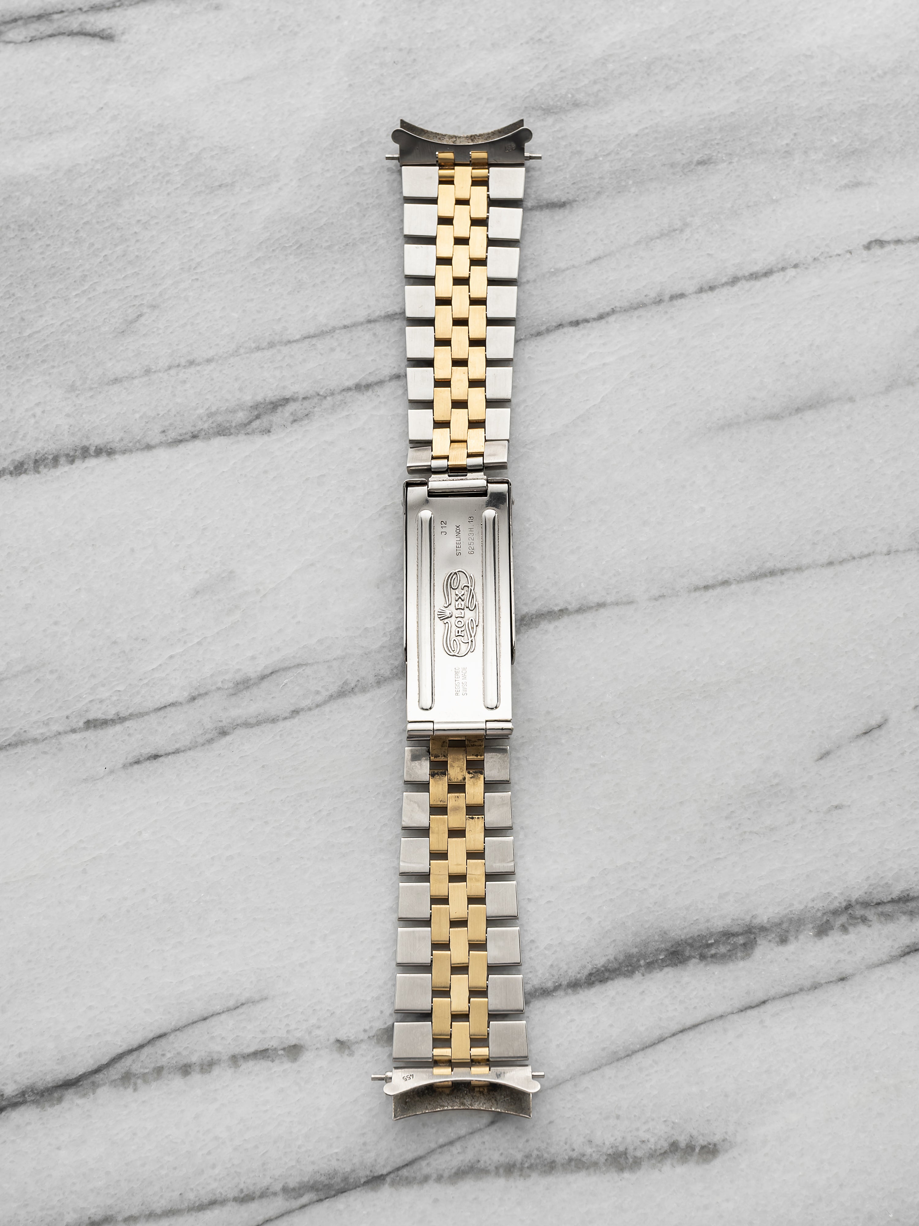 Vintage 1980s Rolex Two-Tone Jubilee Bracelet 20mm Lug