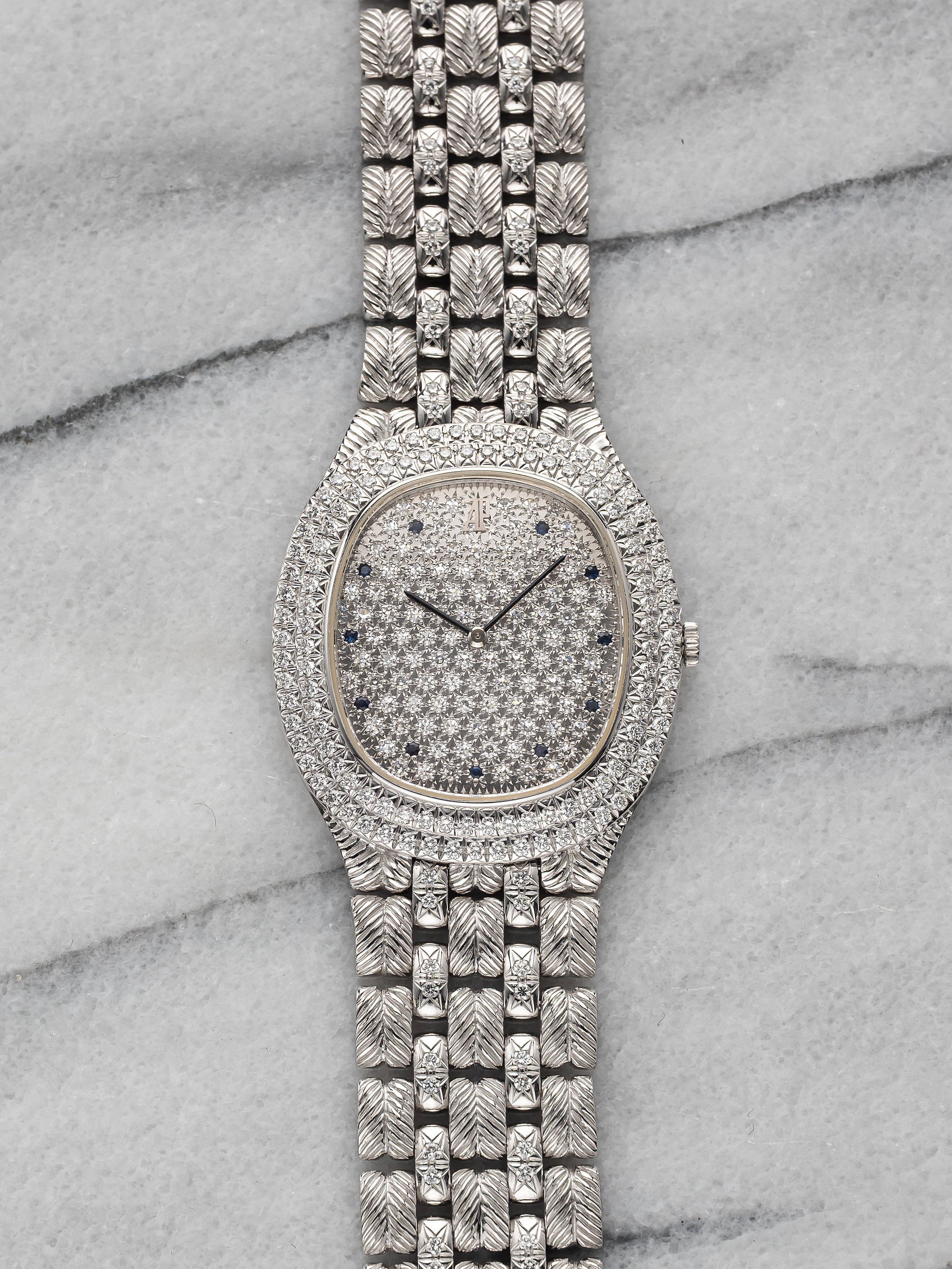 Audemars Piguet Feather - Diamond dial & Bezel.