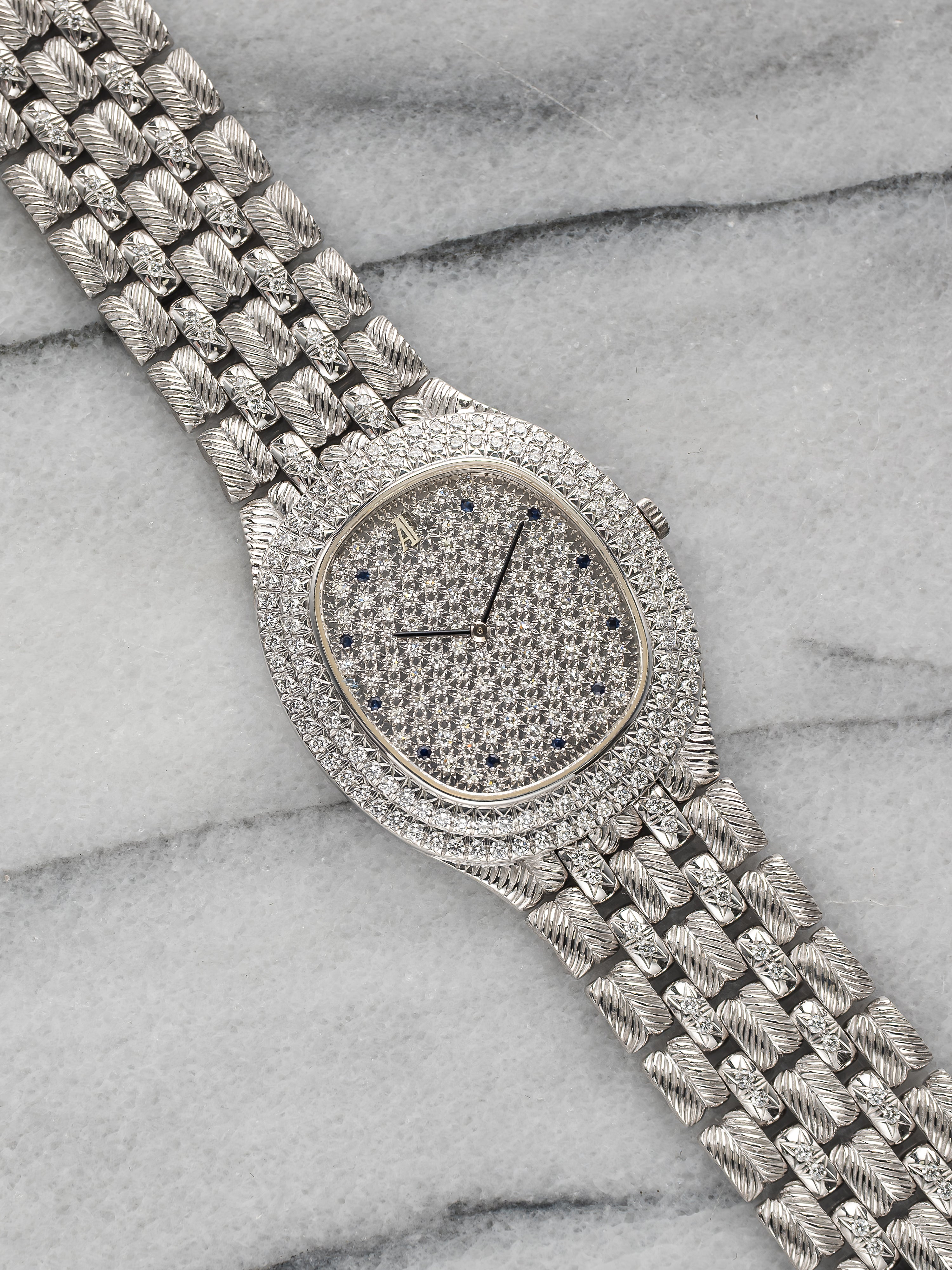 Audemars Piguet Feather - Diamond dial & Bezel.