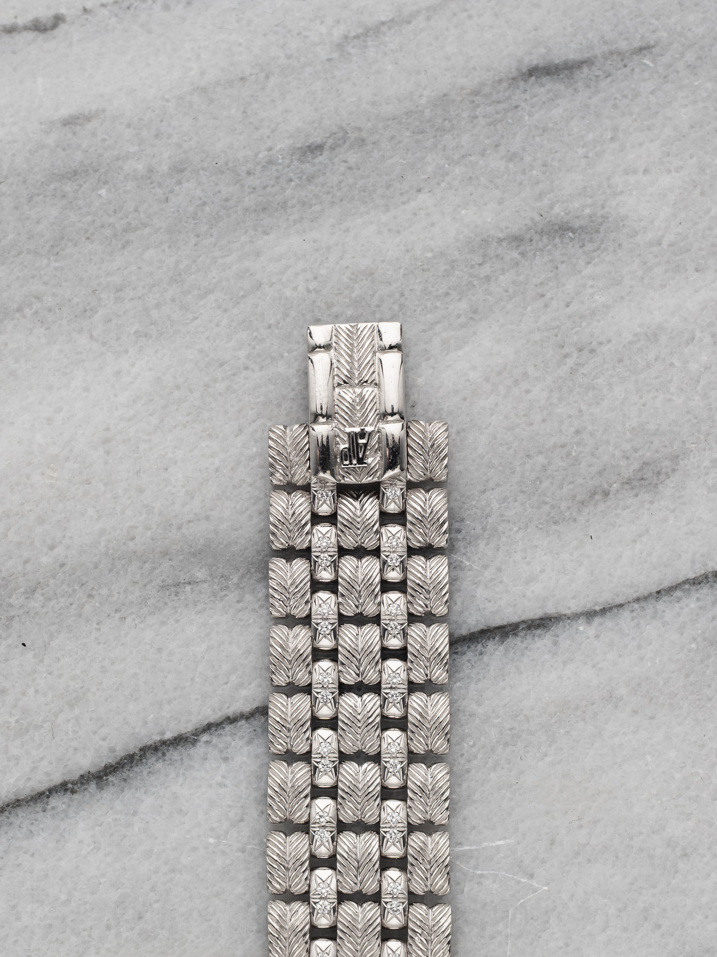 Audemars Piguet Feather - Diamond dial & Bezel.