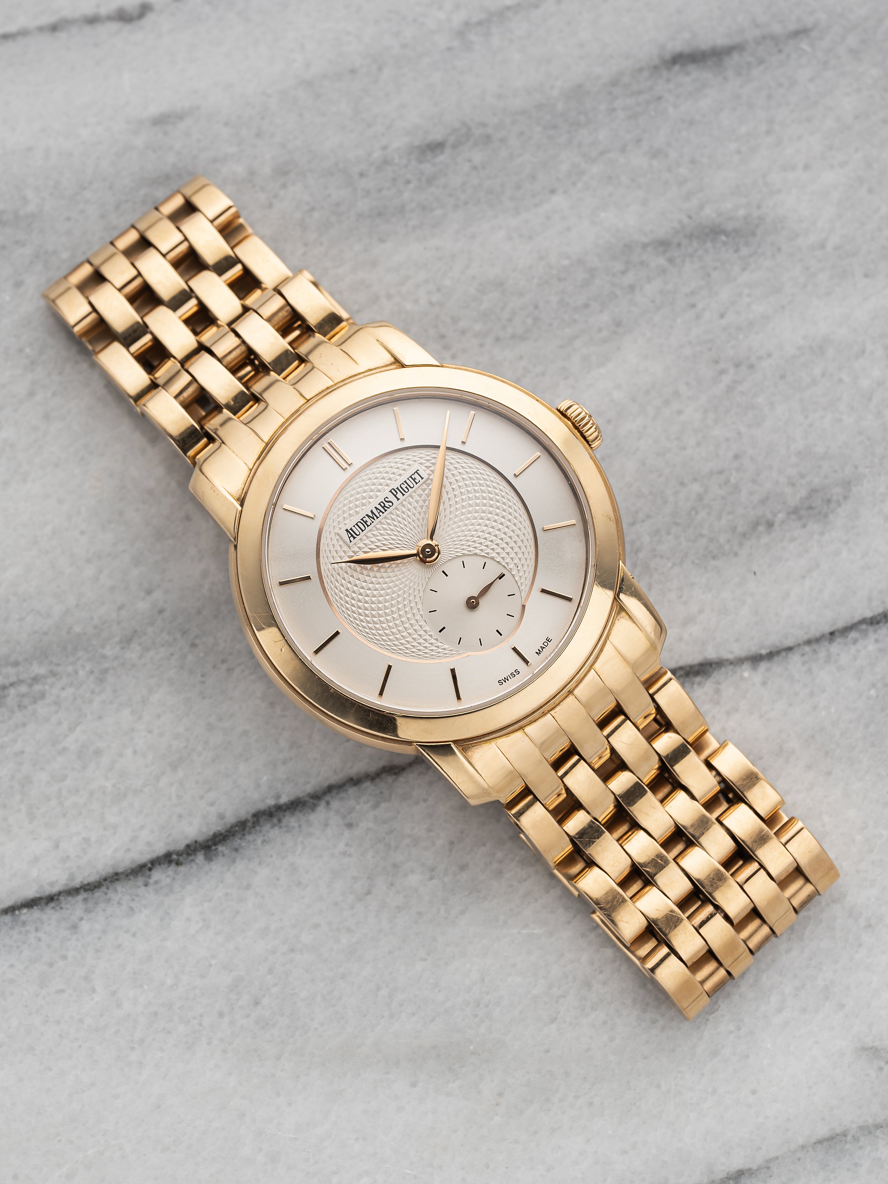 Audemars Piguet Jules - Guilloche Dial.