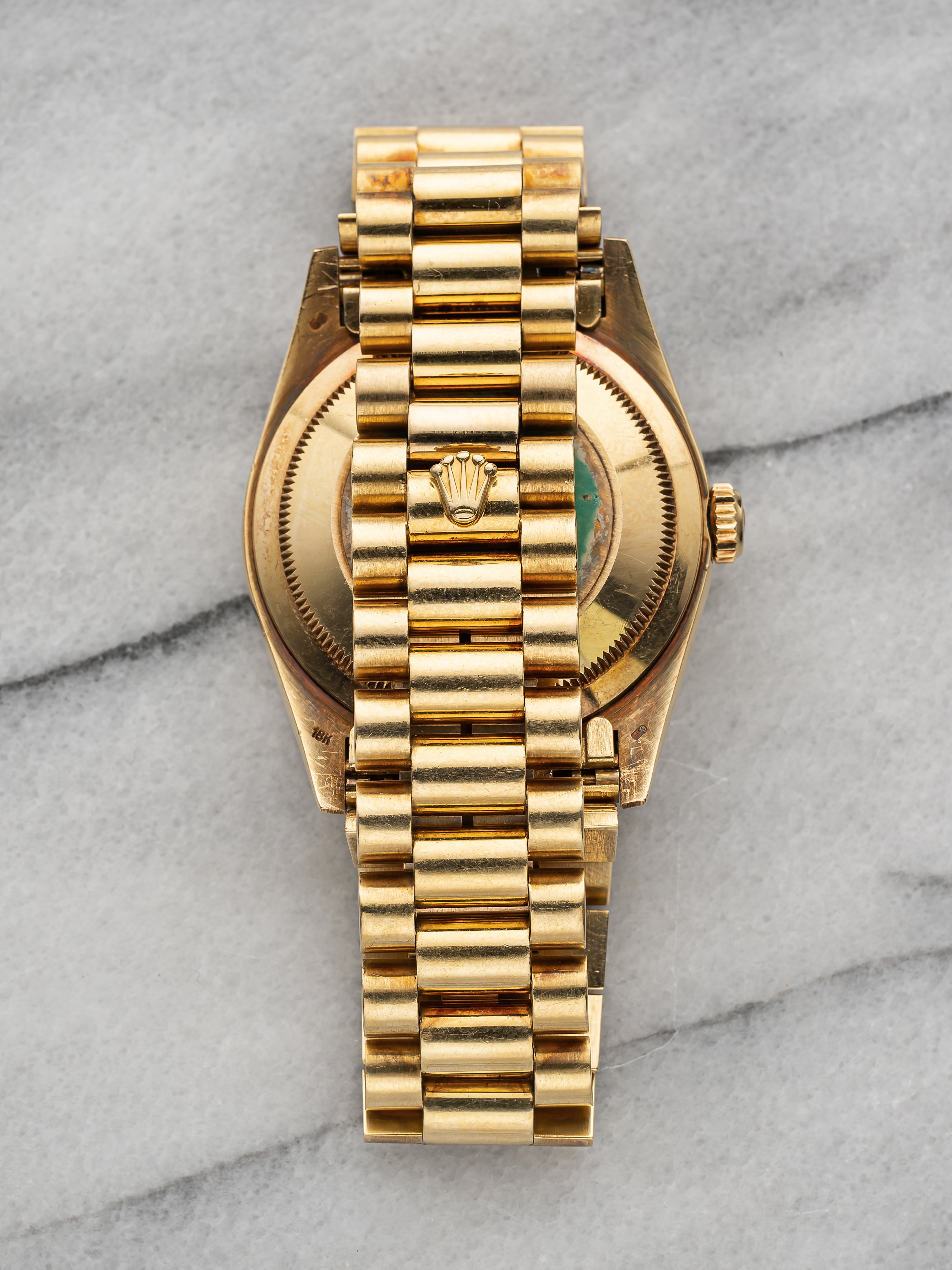 Rolex Daydate 18238 - Ferrite Stone Dial.