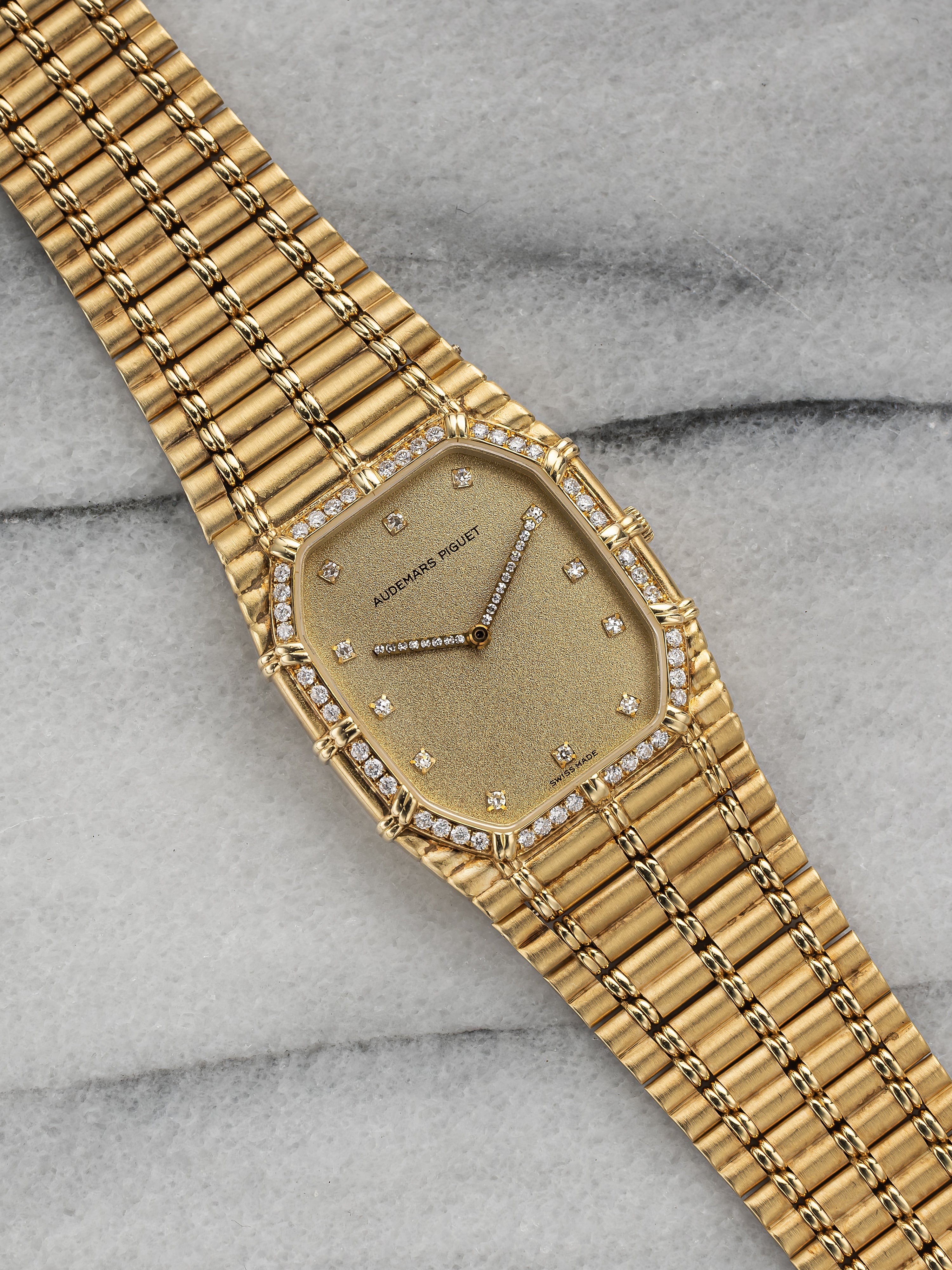 Audemars Piguet Bamboo - Diamond Bezel.