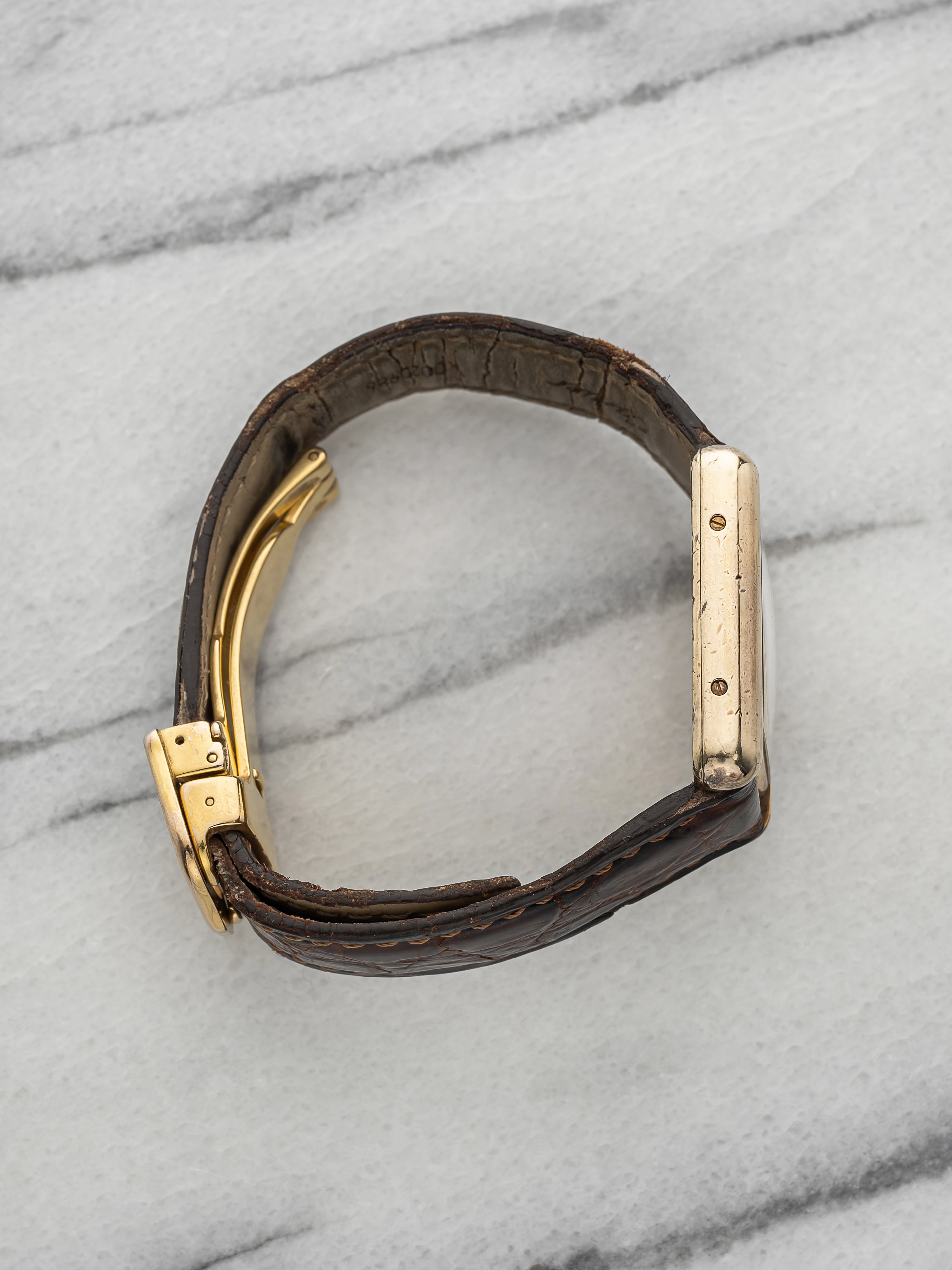Cartier Must Tank 2415 - Vermeil Lemon Roman Dial