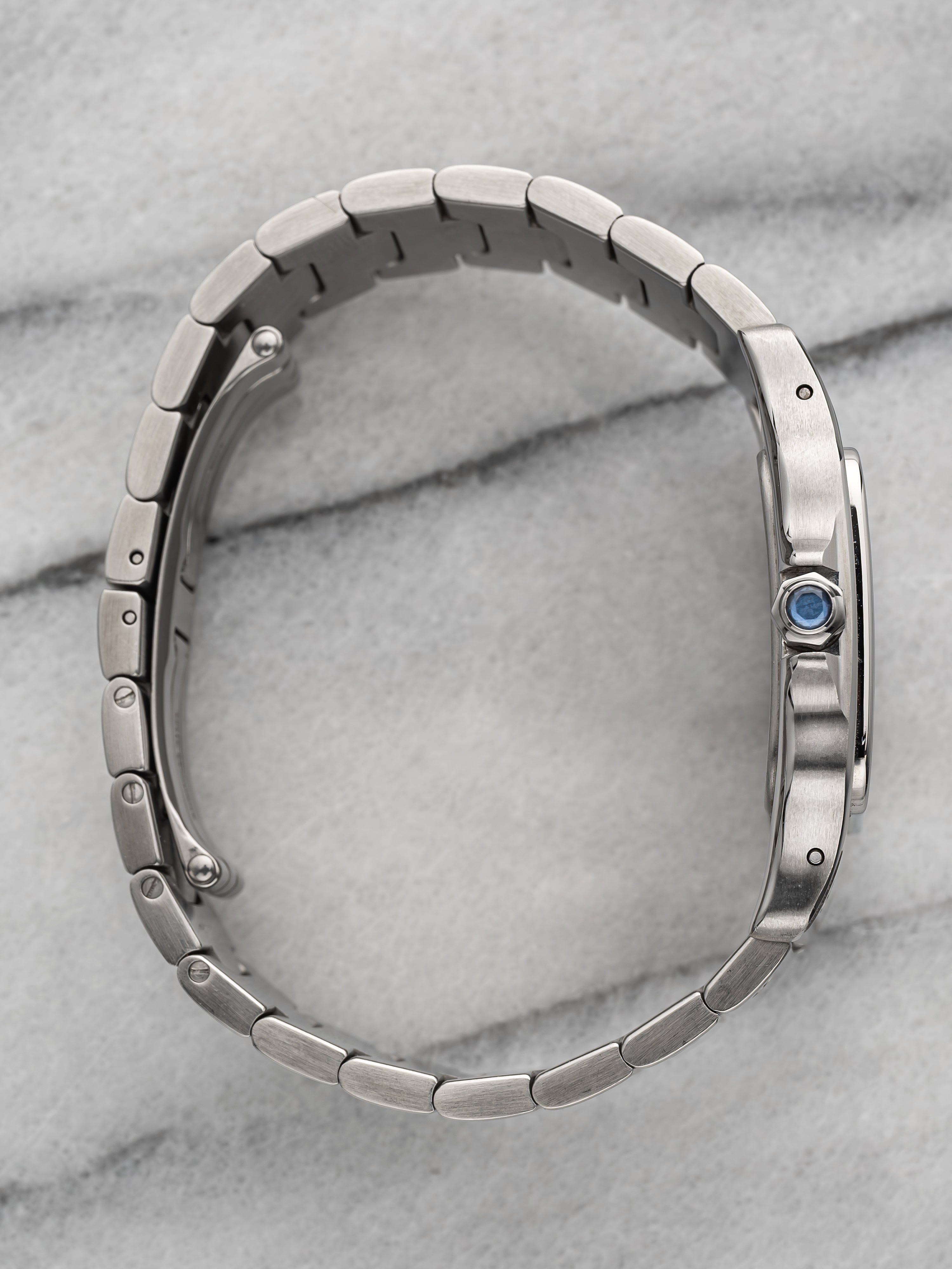 Cartier Santos 1564 - Blue Roman Dial.