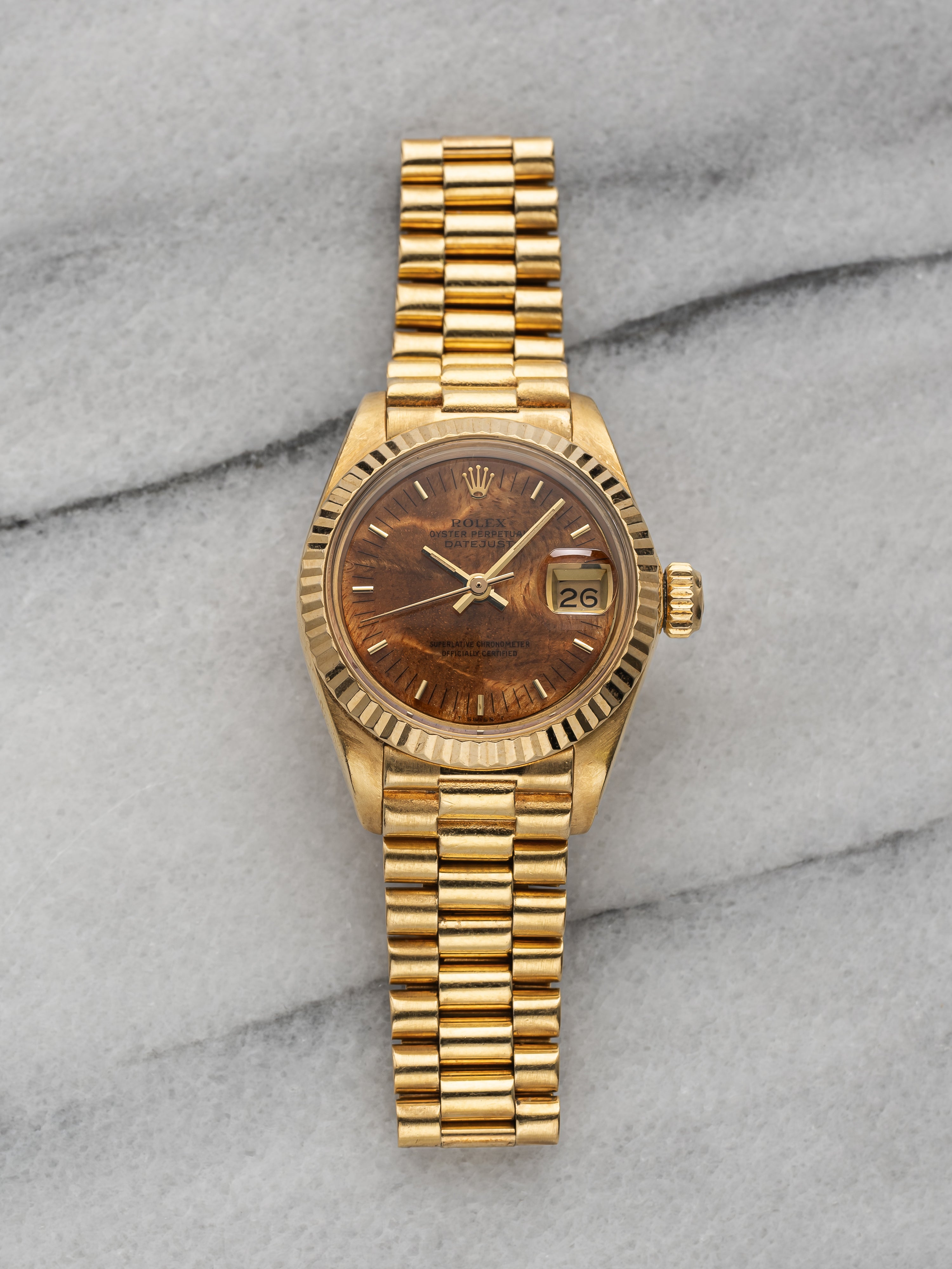 Rolex Datejust 69178 - Wood Dial.