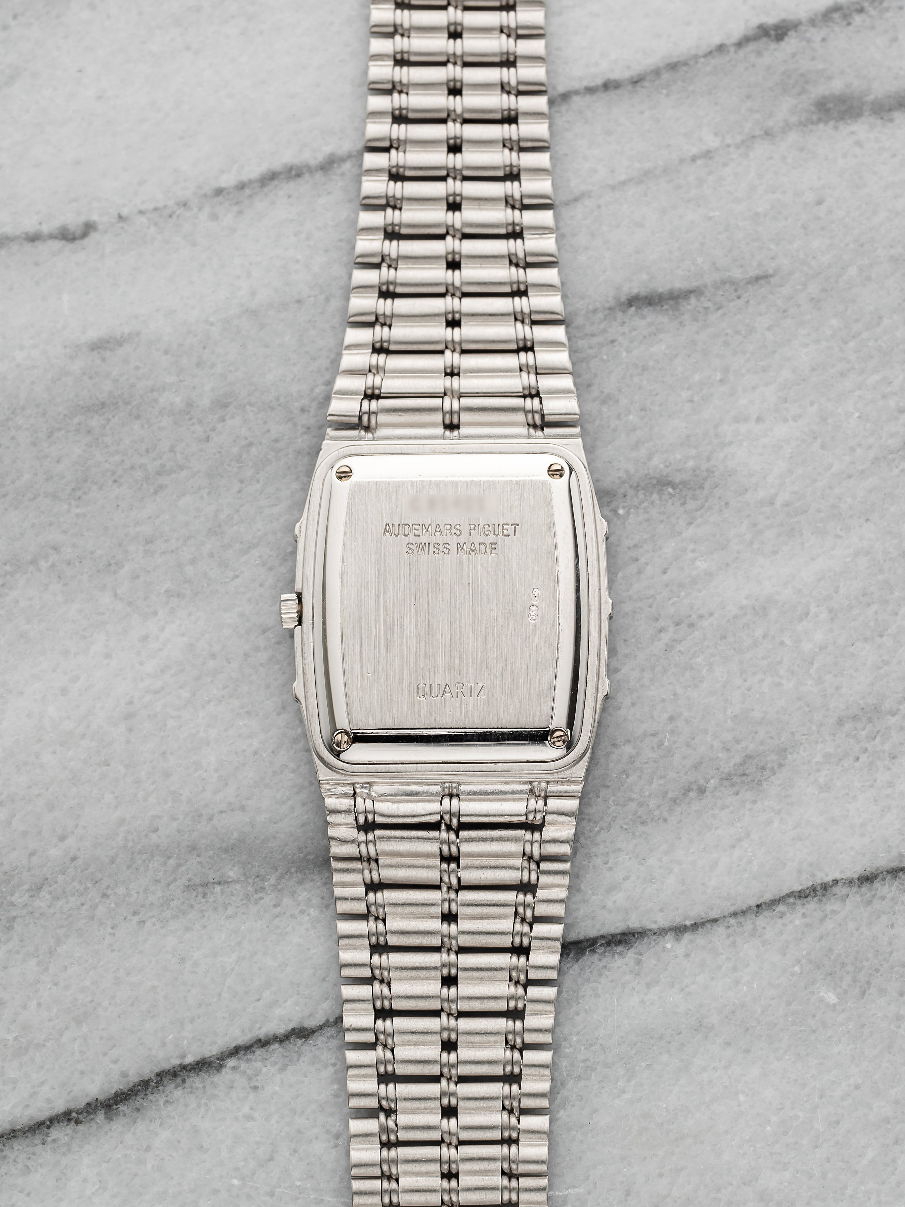 Audemars Piguet Bamboo 2508 - White Gold, Pavé Dial