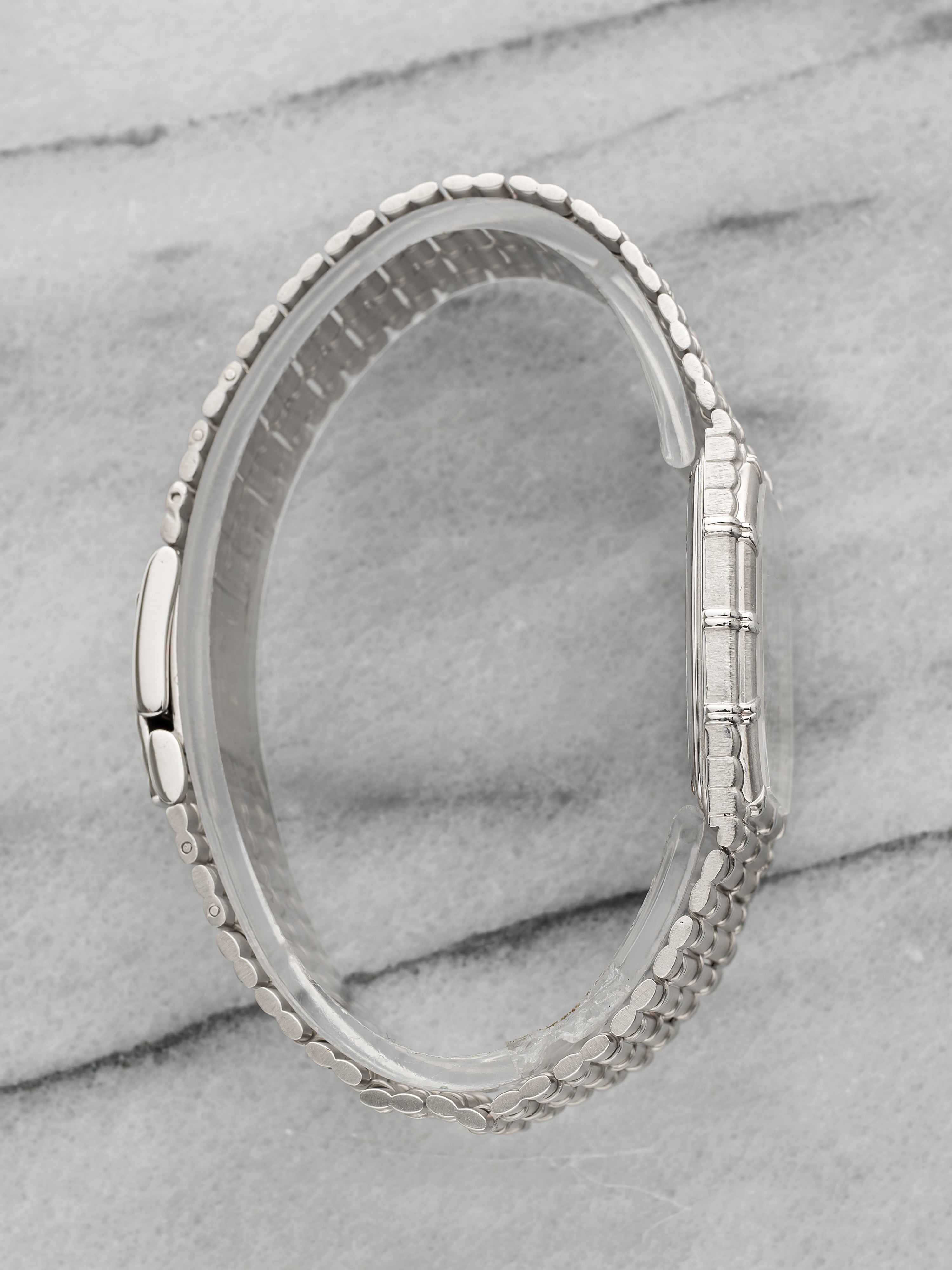 Audemars Piguet Bamboo 2508 - White Gold, Pavé Dial