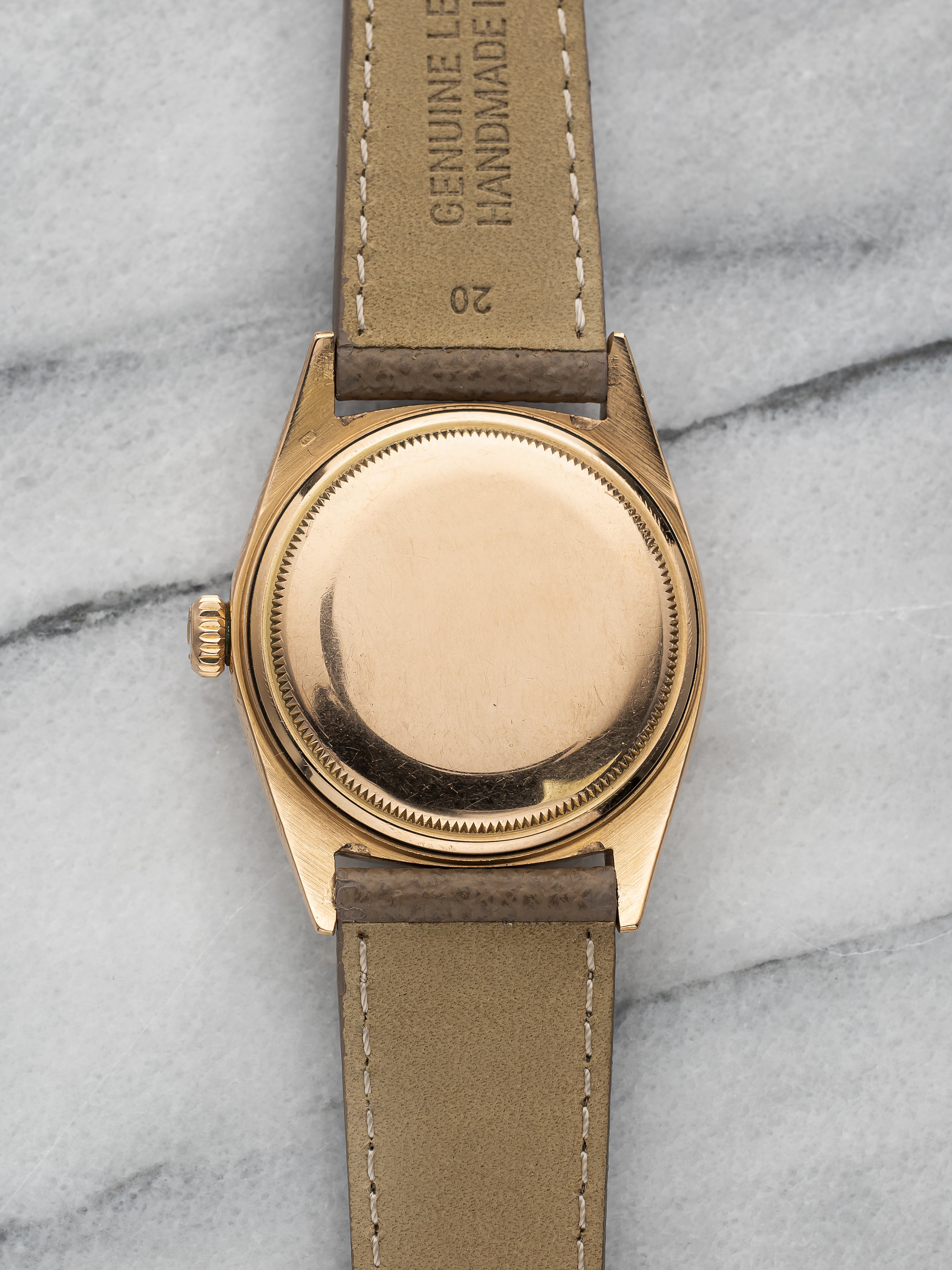 Rolex Daydate 1807 - Rose Gold & Bark Finish.