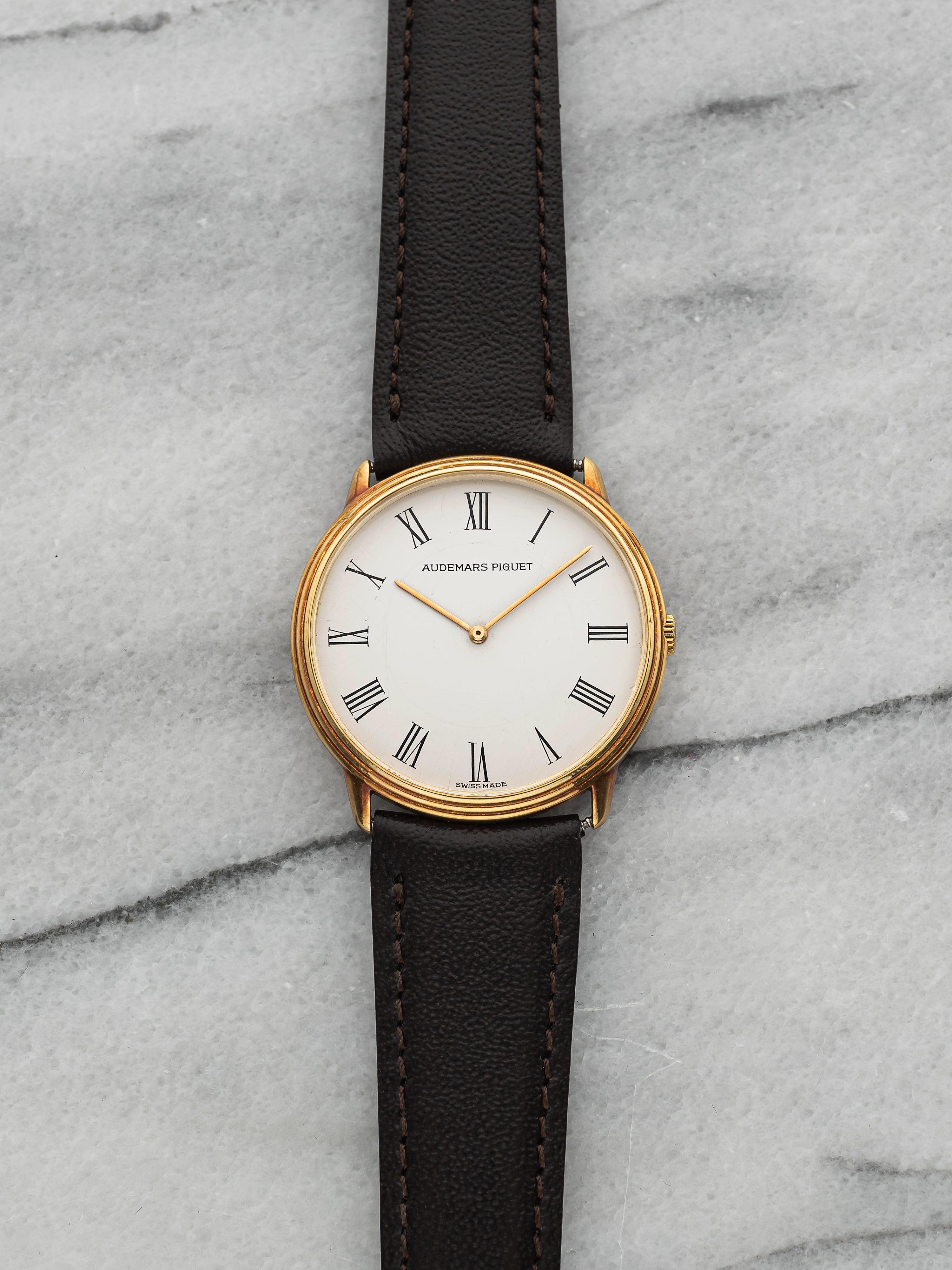 Audemars Piguet Ultra Thin - White Roman Dial