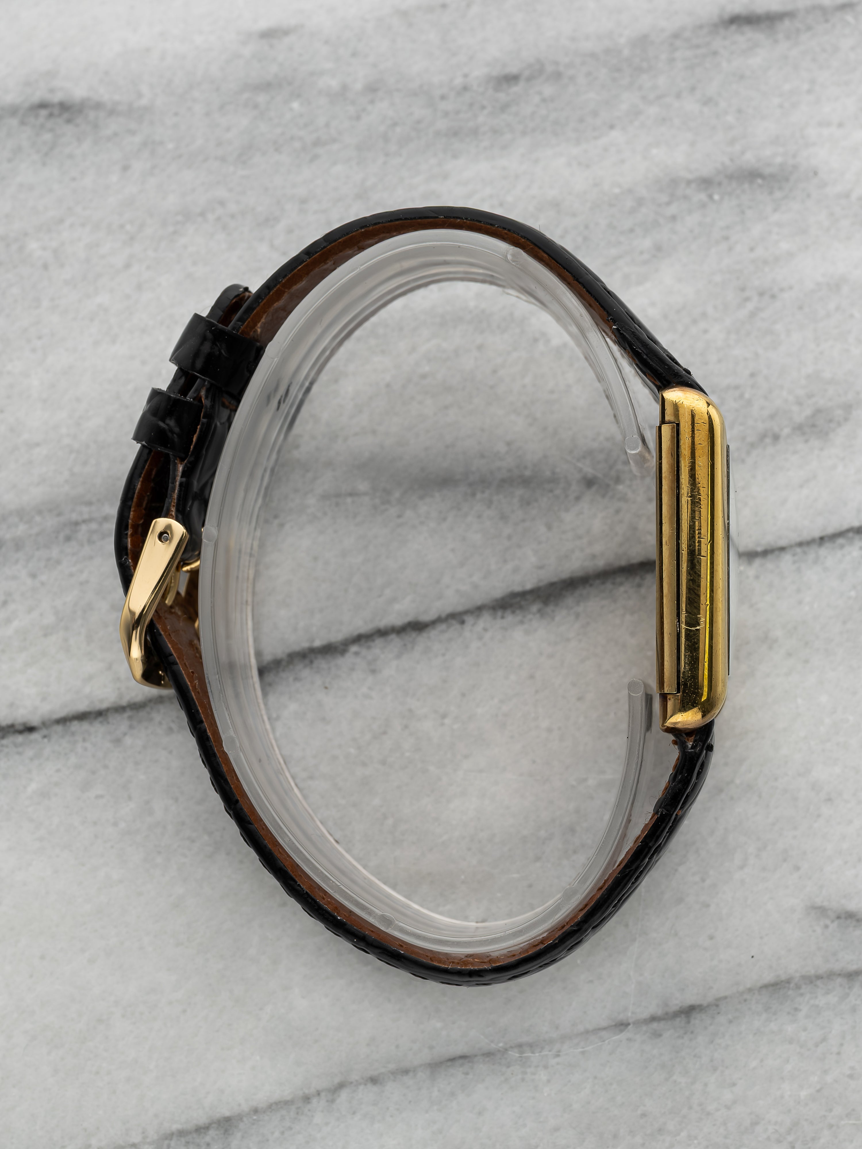 Eska Tank - Turquoise and Black Lacquered Dial