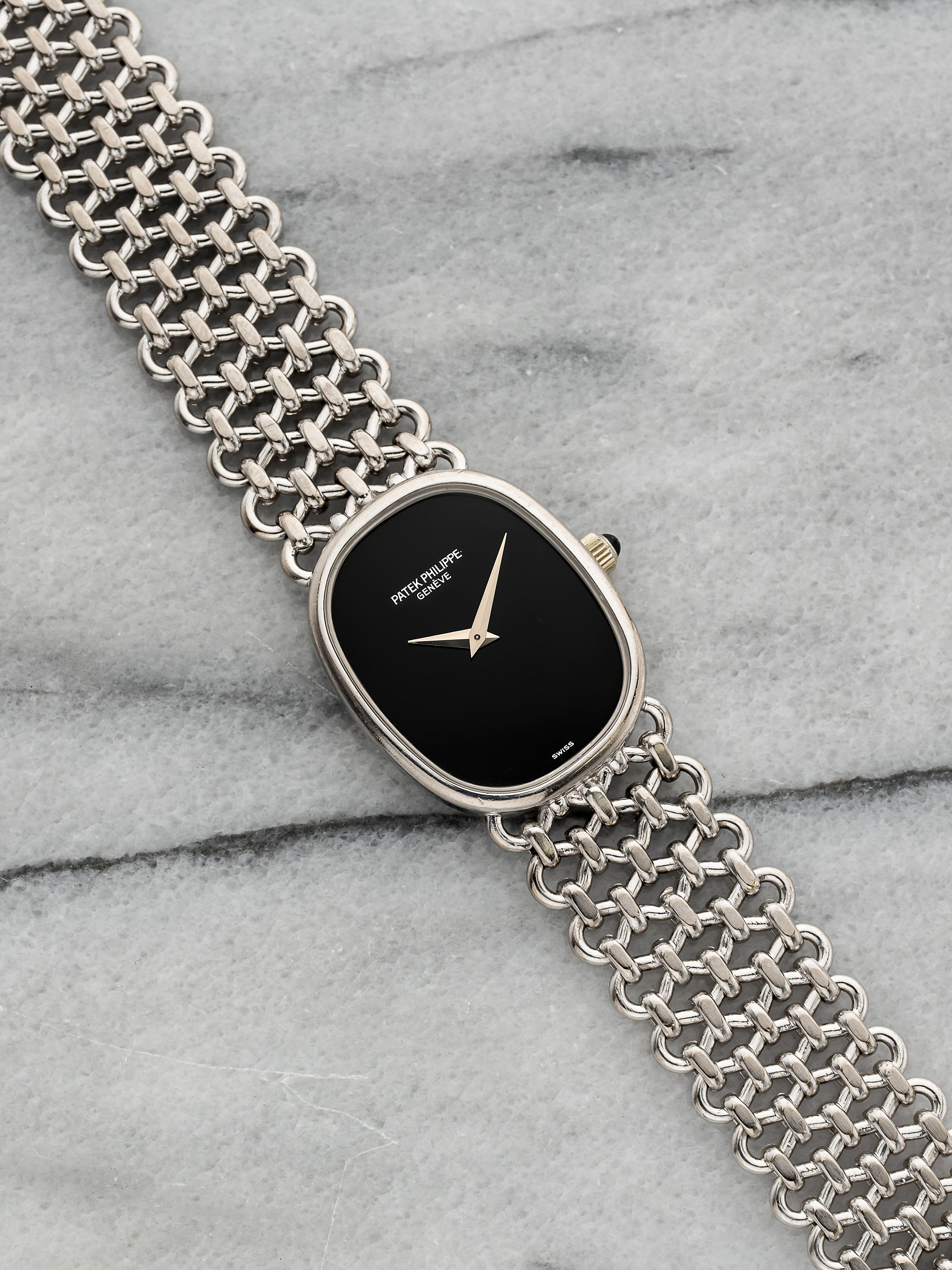 Patek Philippe Ellipse 4266 White Gold Onyx Dial