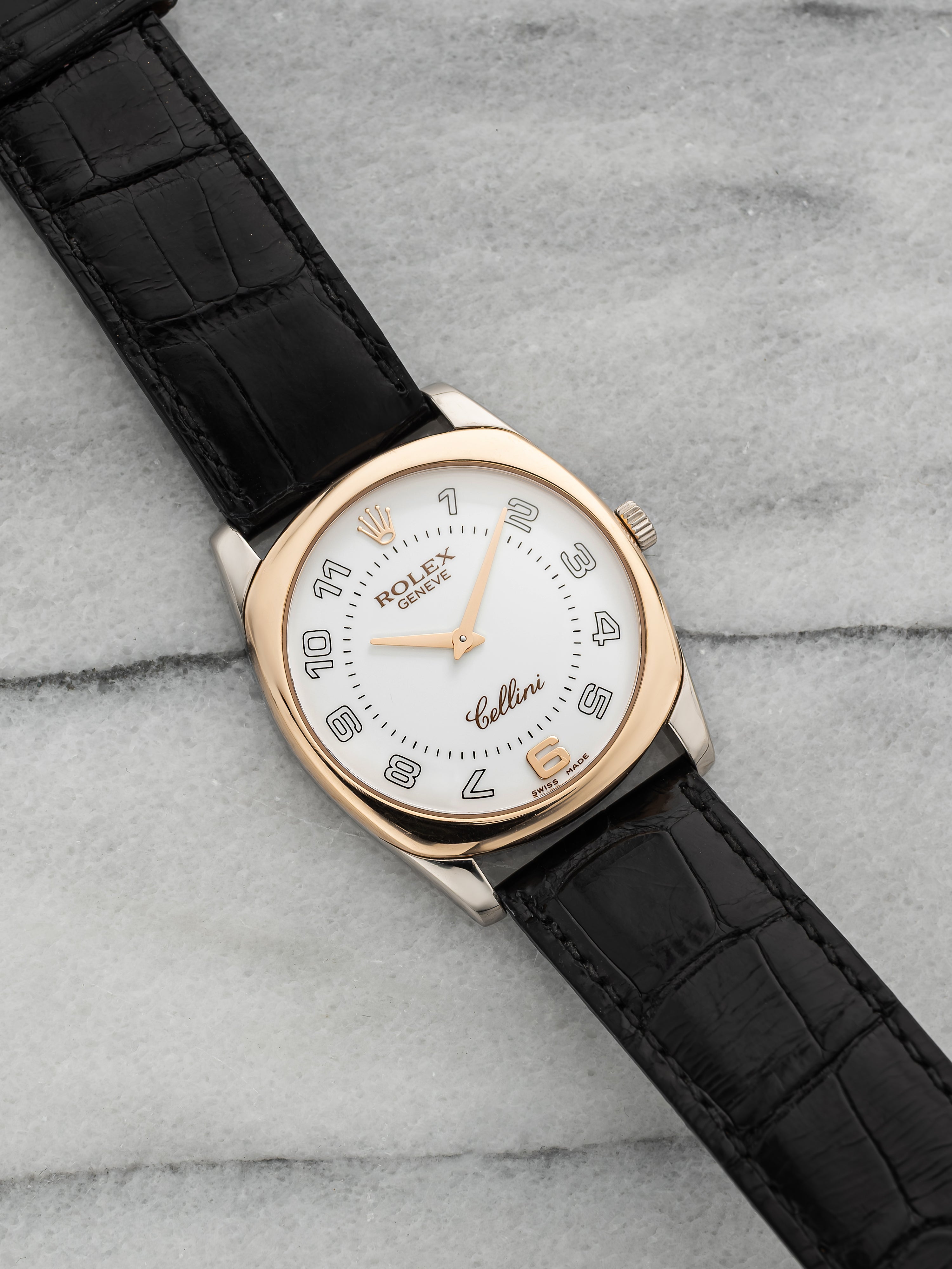 2007 Rolex Cellini 4233 – White Arabic Dial