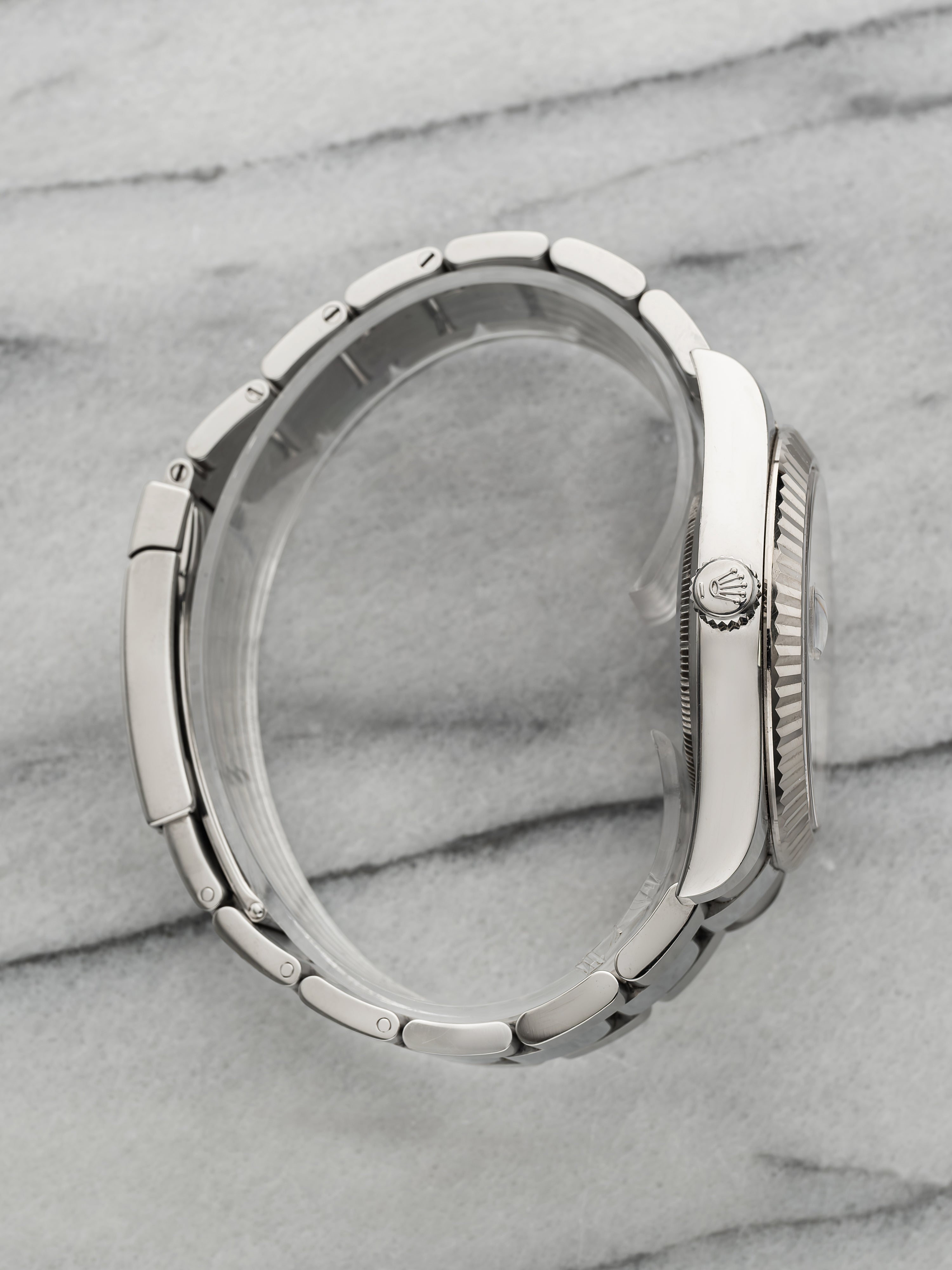 2010 Rolex Datejust II 116334 - Saudi Khanjar Engraving, Blue Dial