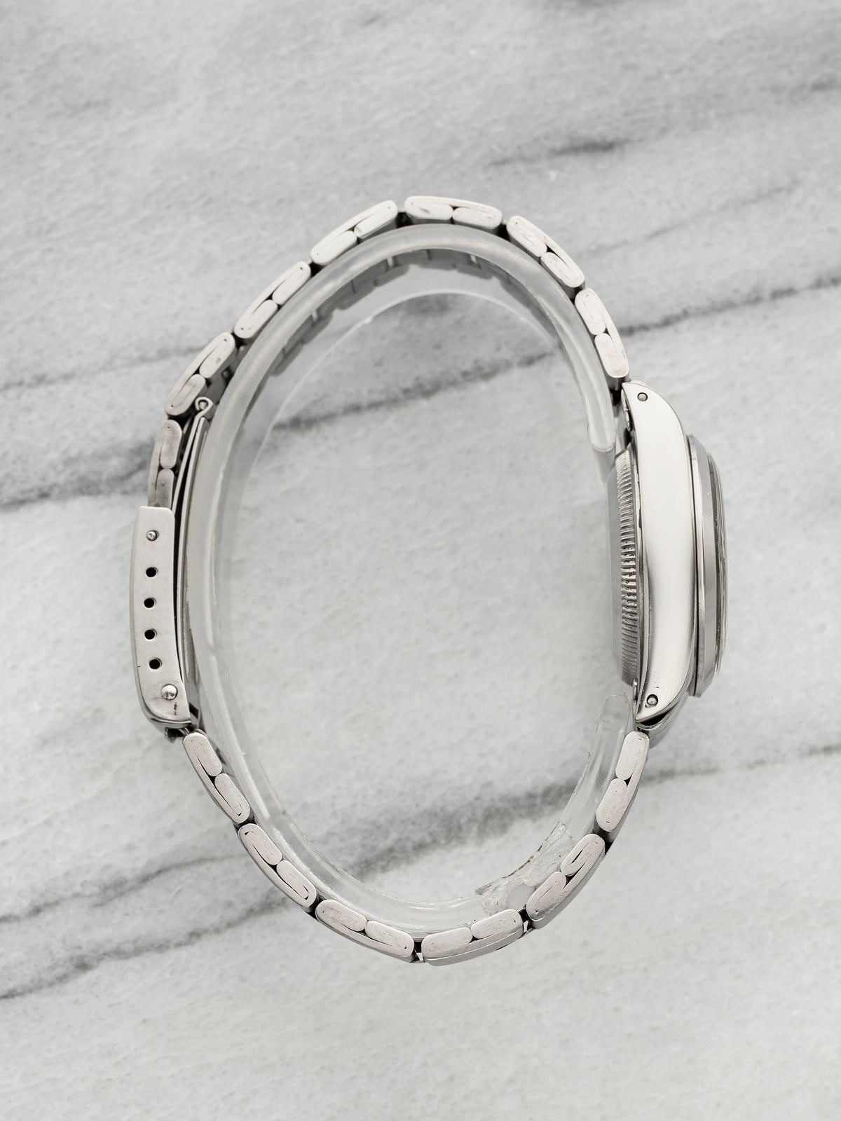 Vintage 1974 Rolex Lady Oyster Perpetual Date 6916 Steel Blue Dial Manual 28mm