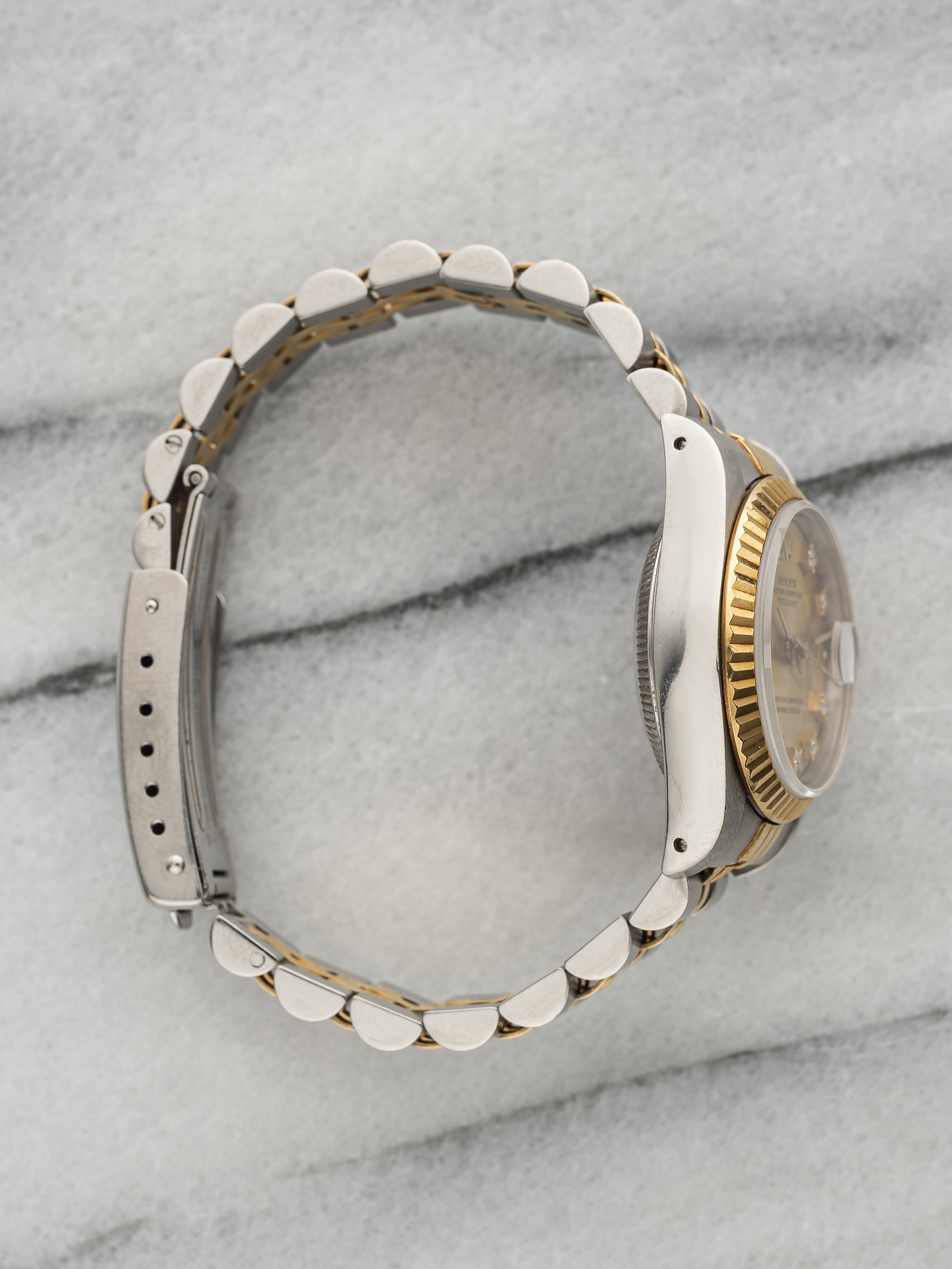 1987 Rolex Lady Datejust 69173 - Champagne Diamond Dial